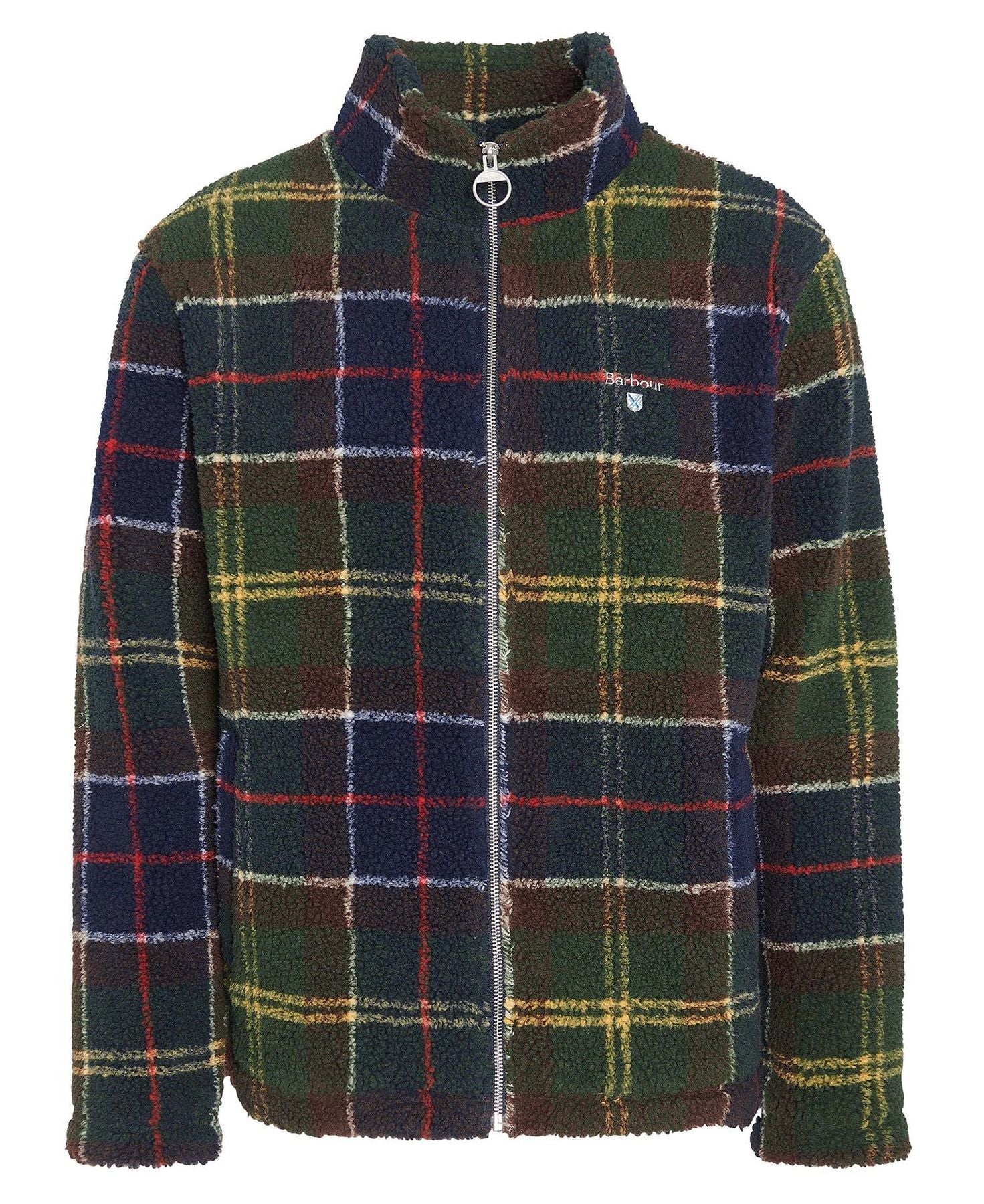 Tartan Fleece Zip Through Fw24 Barbour Lowlands Fleece - Classic Tartan