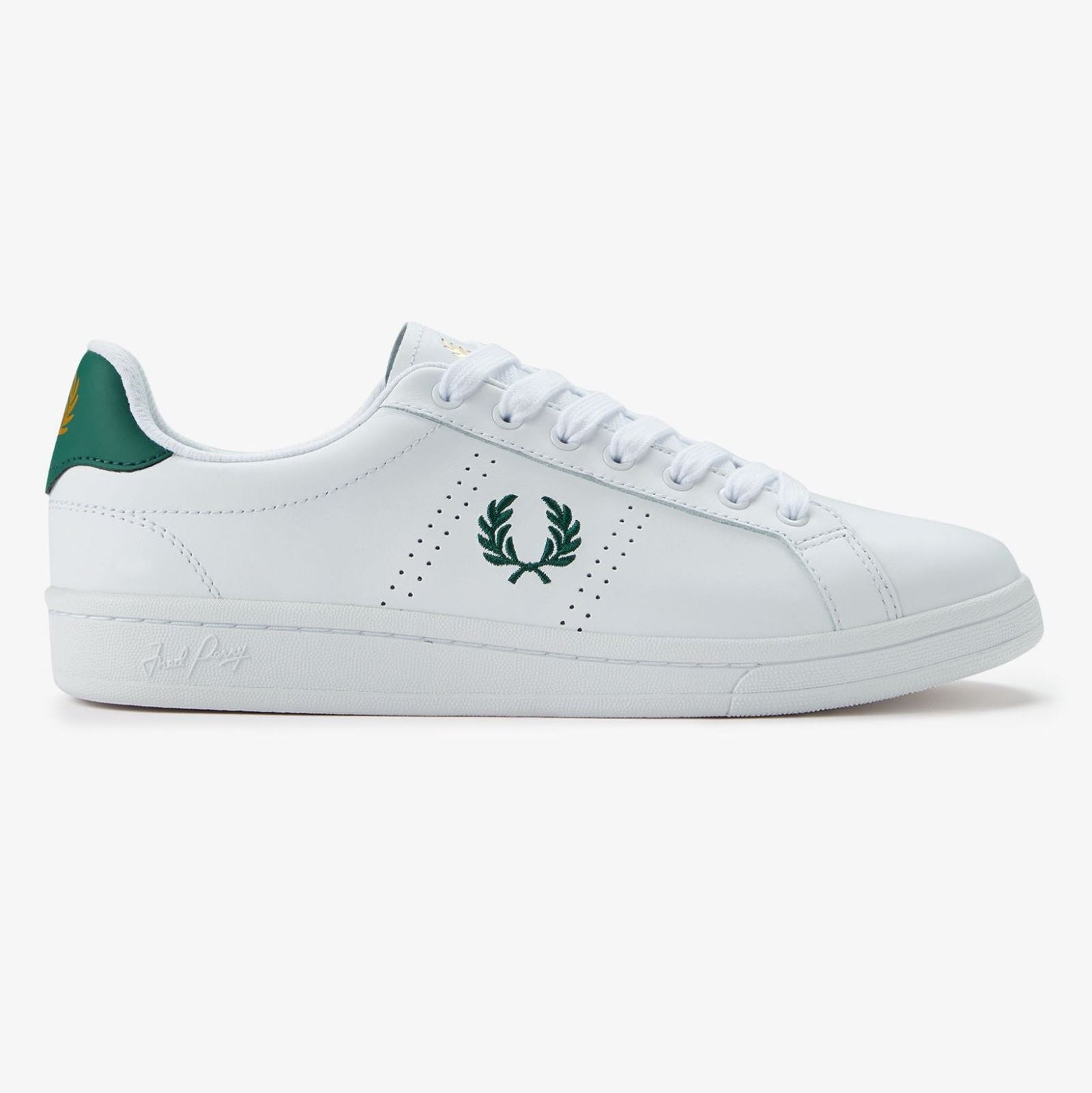 B721 Leather Fred Perry AW25 - White
