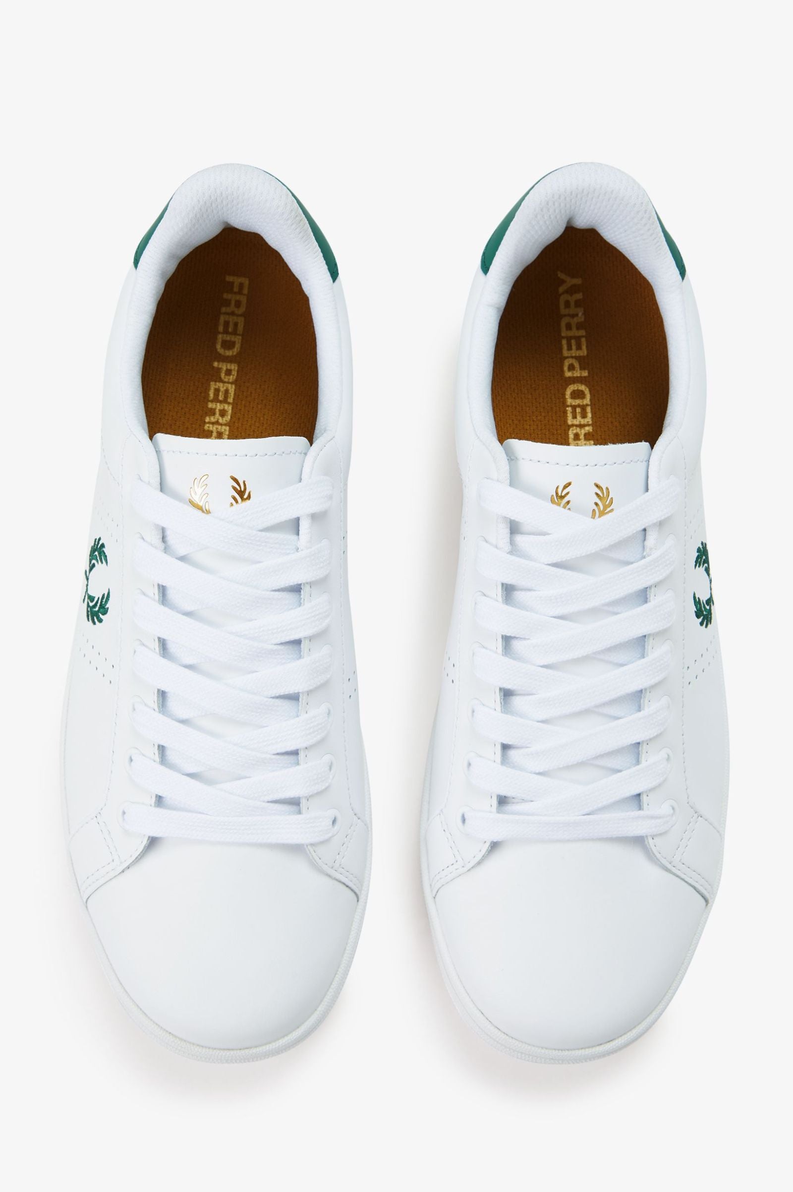 B721 Leather Fred Perry AW25 - White