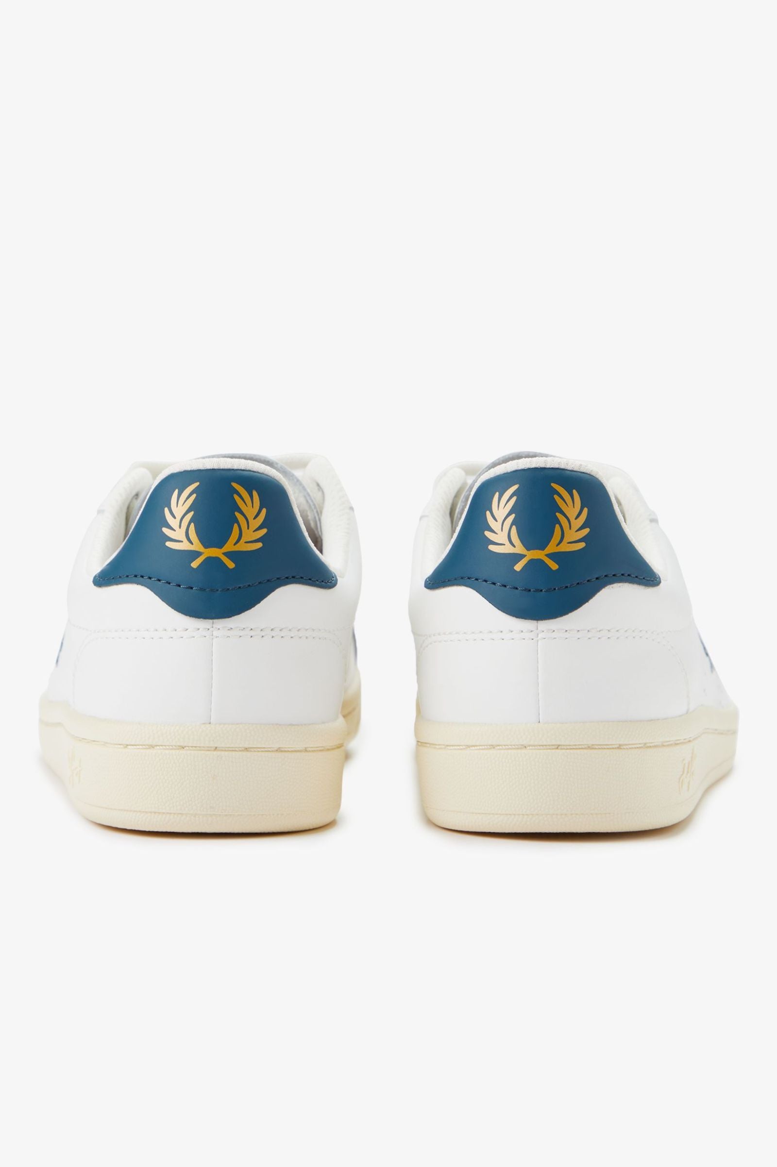 B721 Leather Fred Perry AW25 - Snow White
