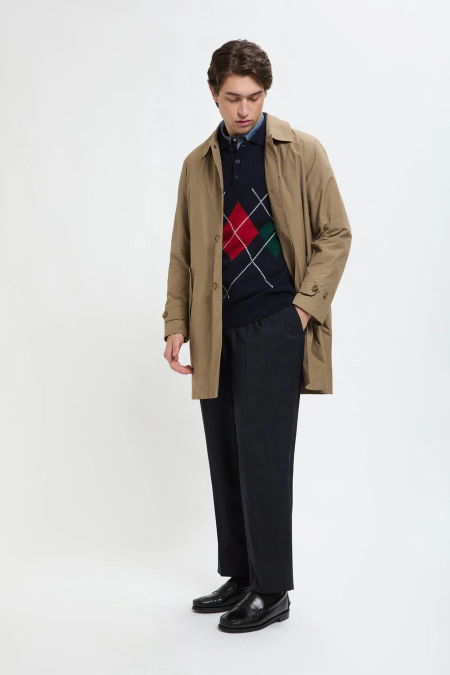 G10 Detachable con Patta Antivento Baracuta AW25 - Tan