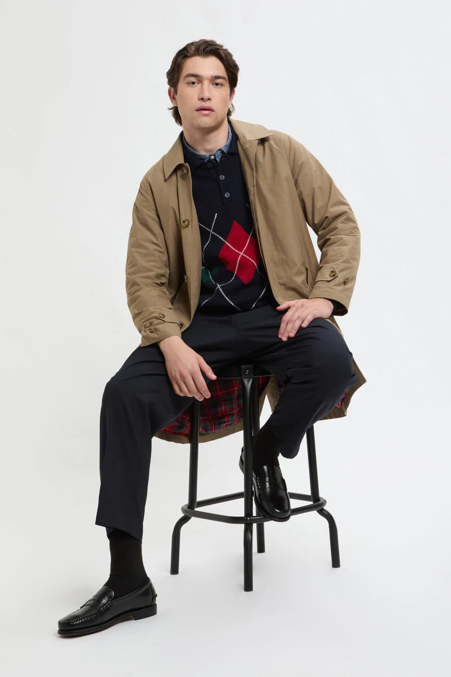 G10 Detachable con Patta Antivento Baracuta AW25 - Tan