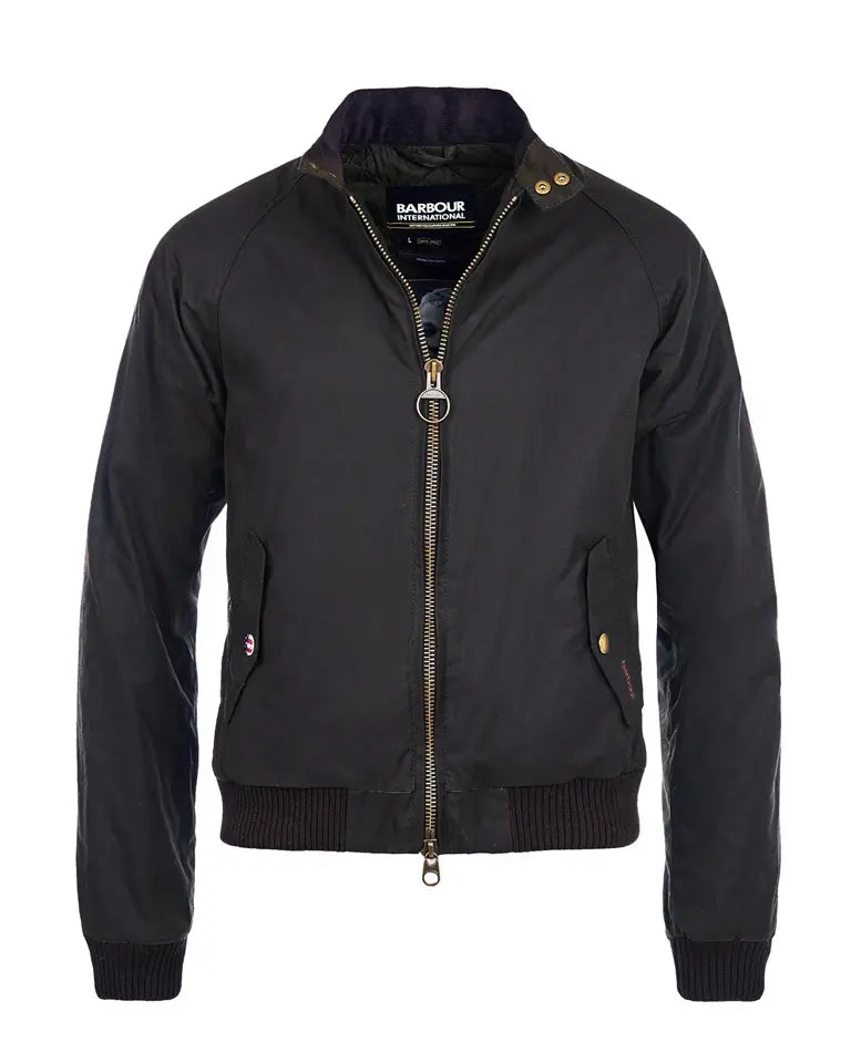 Merchant Wax AW25 Barbour International - Olive