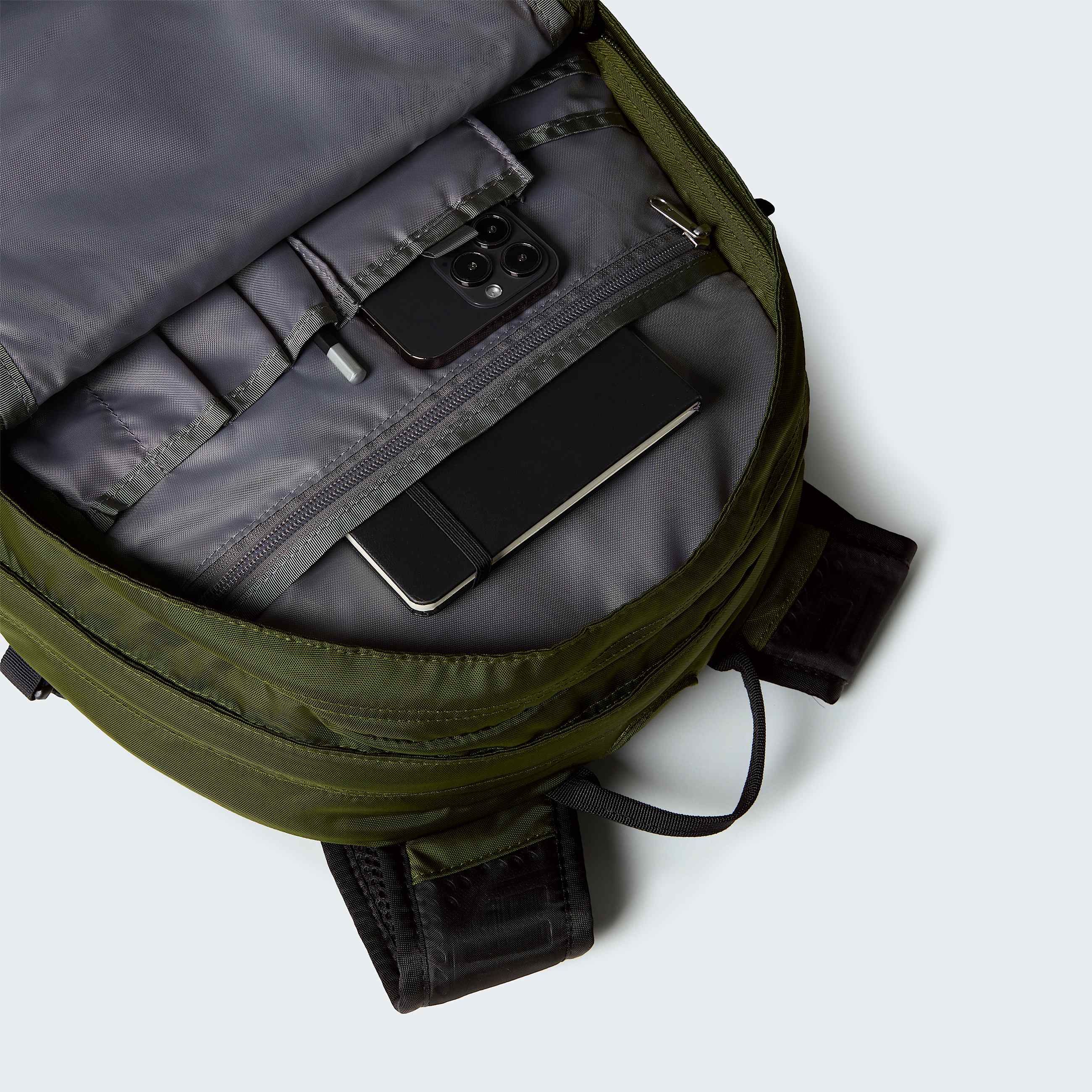Borealis Classic Backpack The North Face - Woodland Green-TNF Black