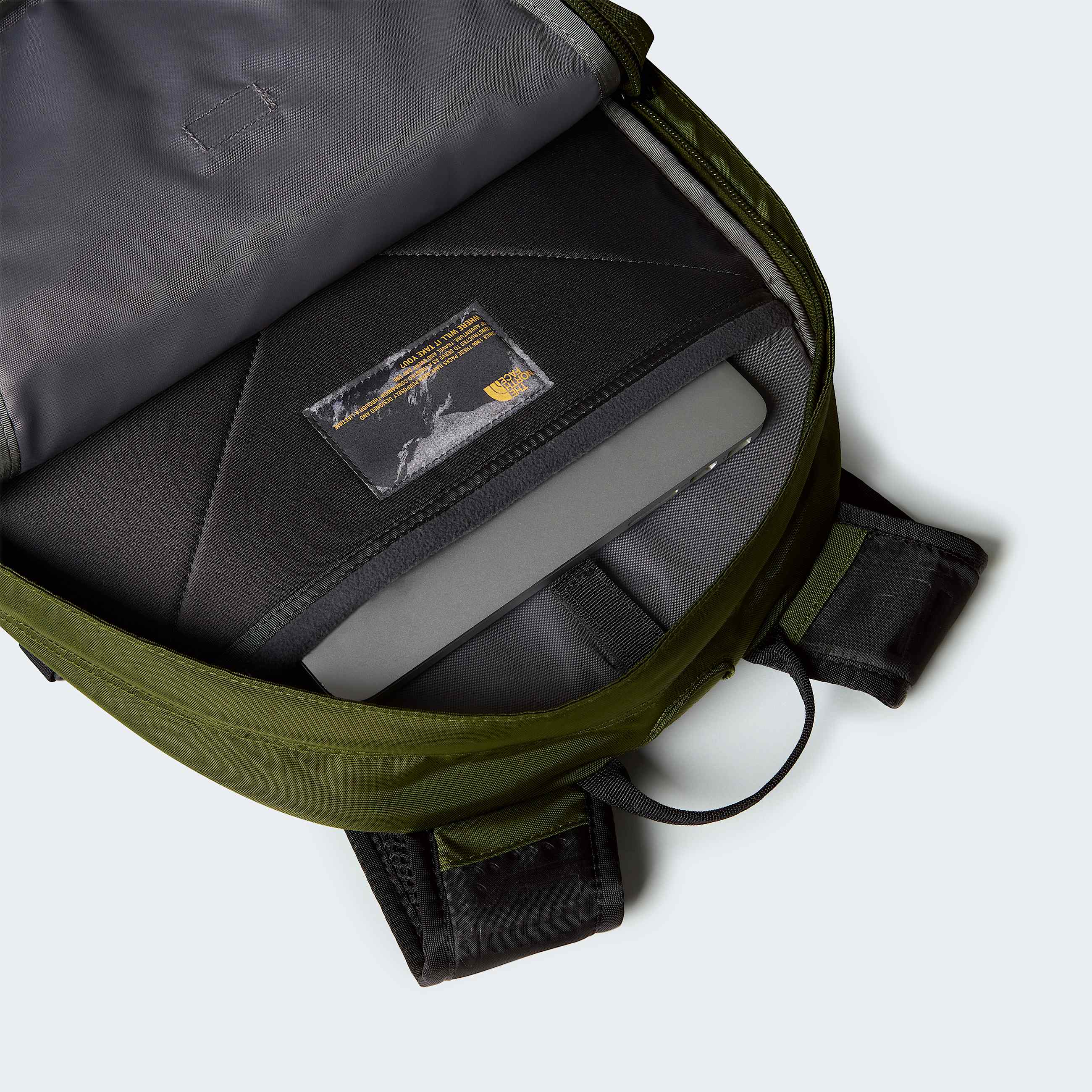 Borealis Classic Backpack The North Face - Woodland Green-TNF Black