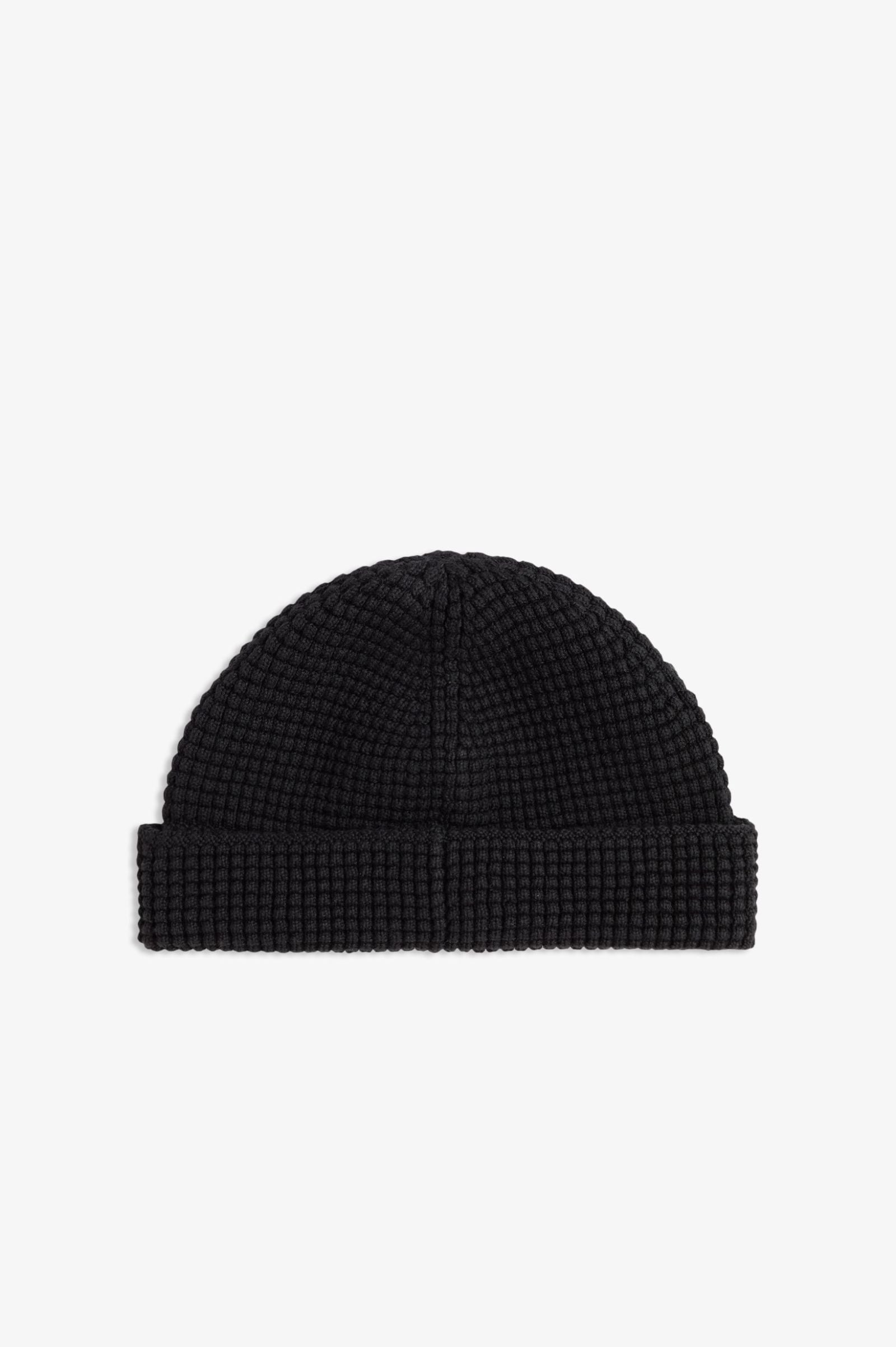 Waffle Beanie Fred Perry AW25 - Black