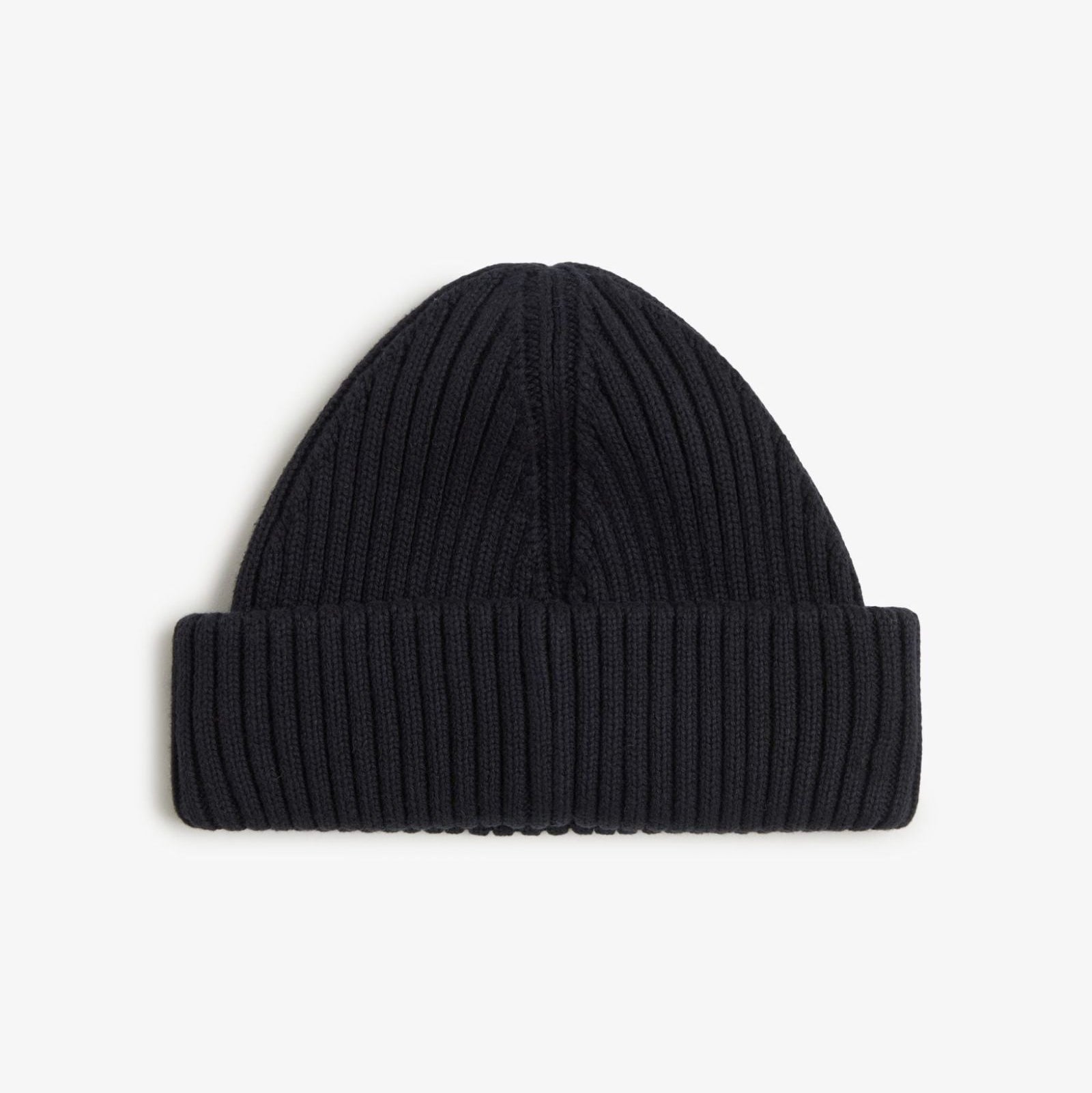 FP Cotton Rib Beanie Fred Perry - Black