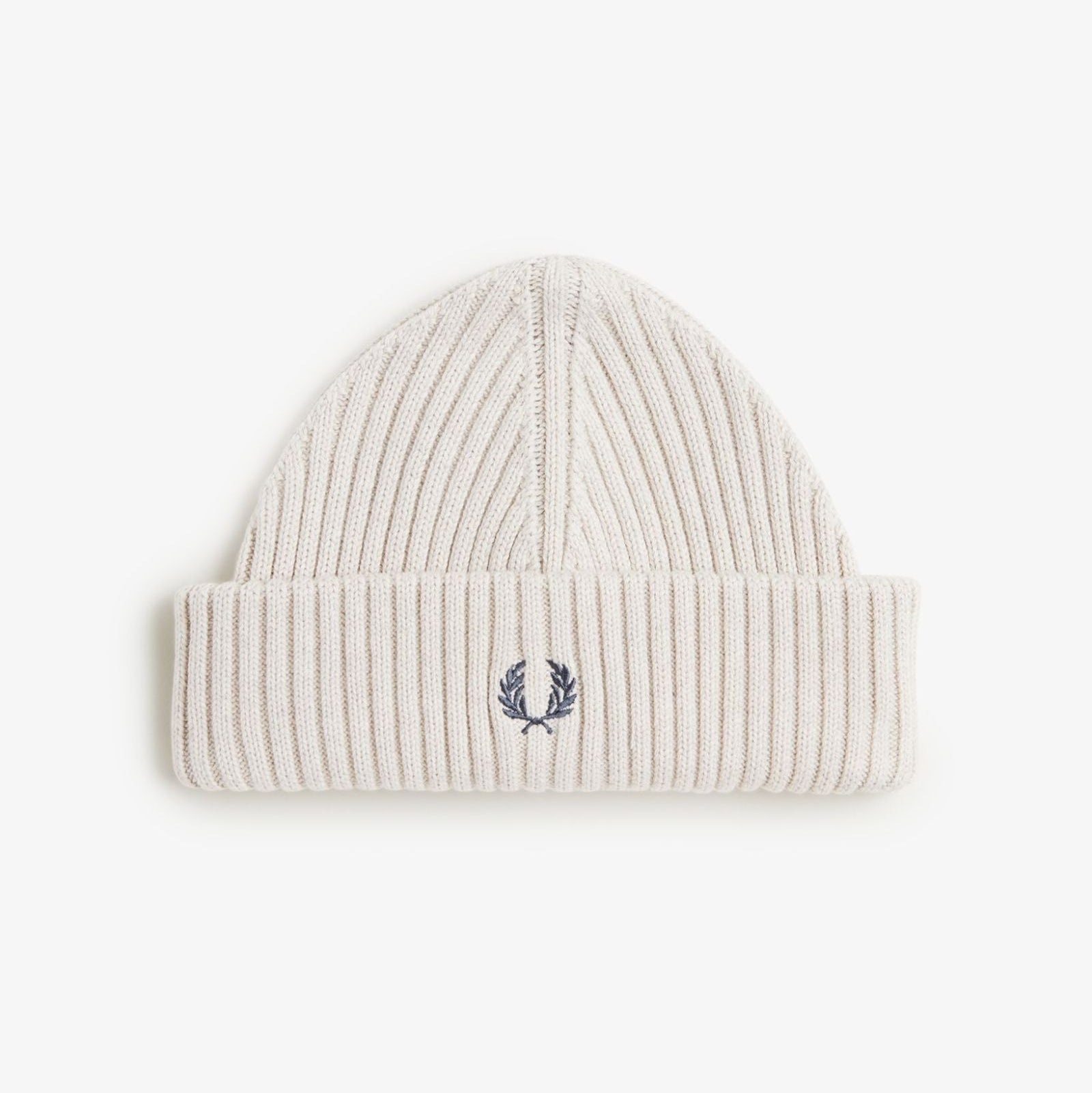 FP Cotton Rib Beanie Fred Perry - Porridge Marl