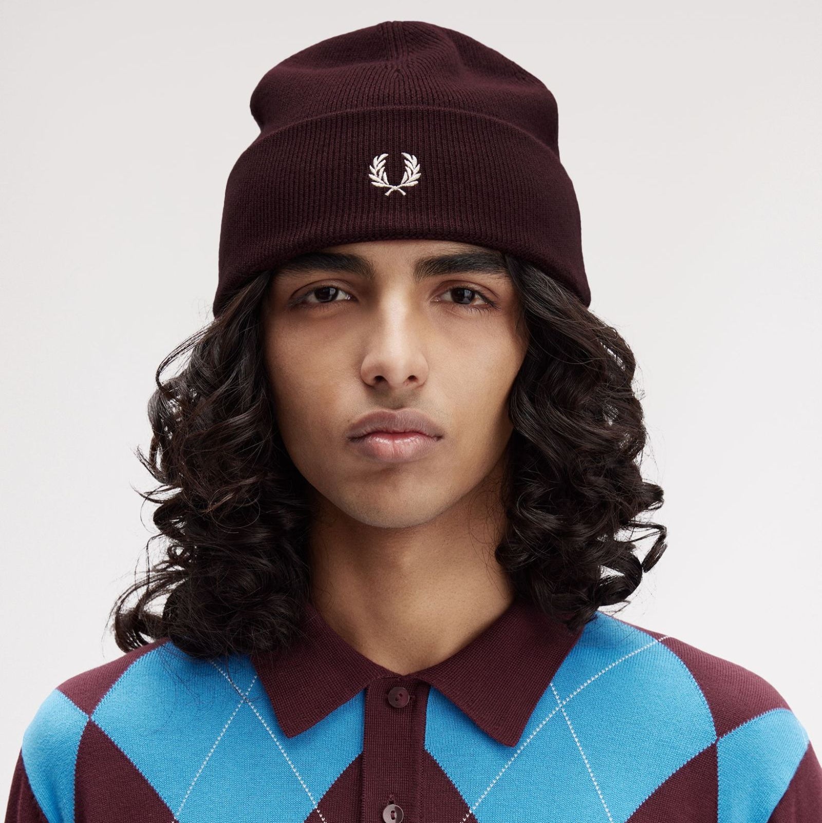 Classic Beanie Fred Perry AW25 - Oxblood