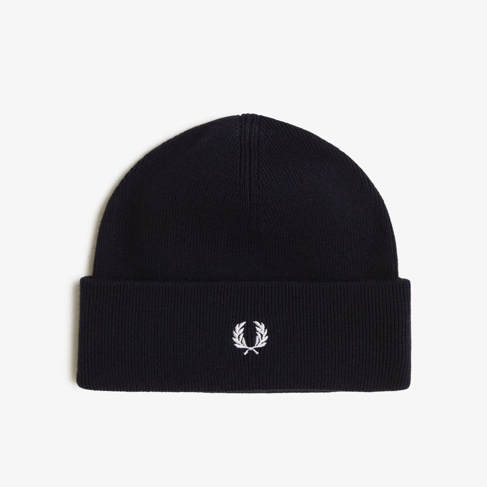 Classic Beanie Fred Perry AW25 - Navy / Snow White
