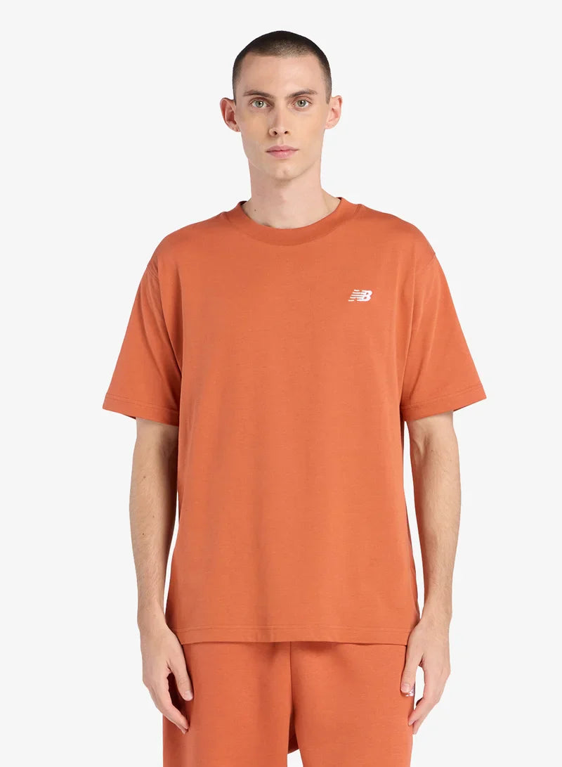 Sport Essentials Cotton T-Shirt New Balance - Cinnamon