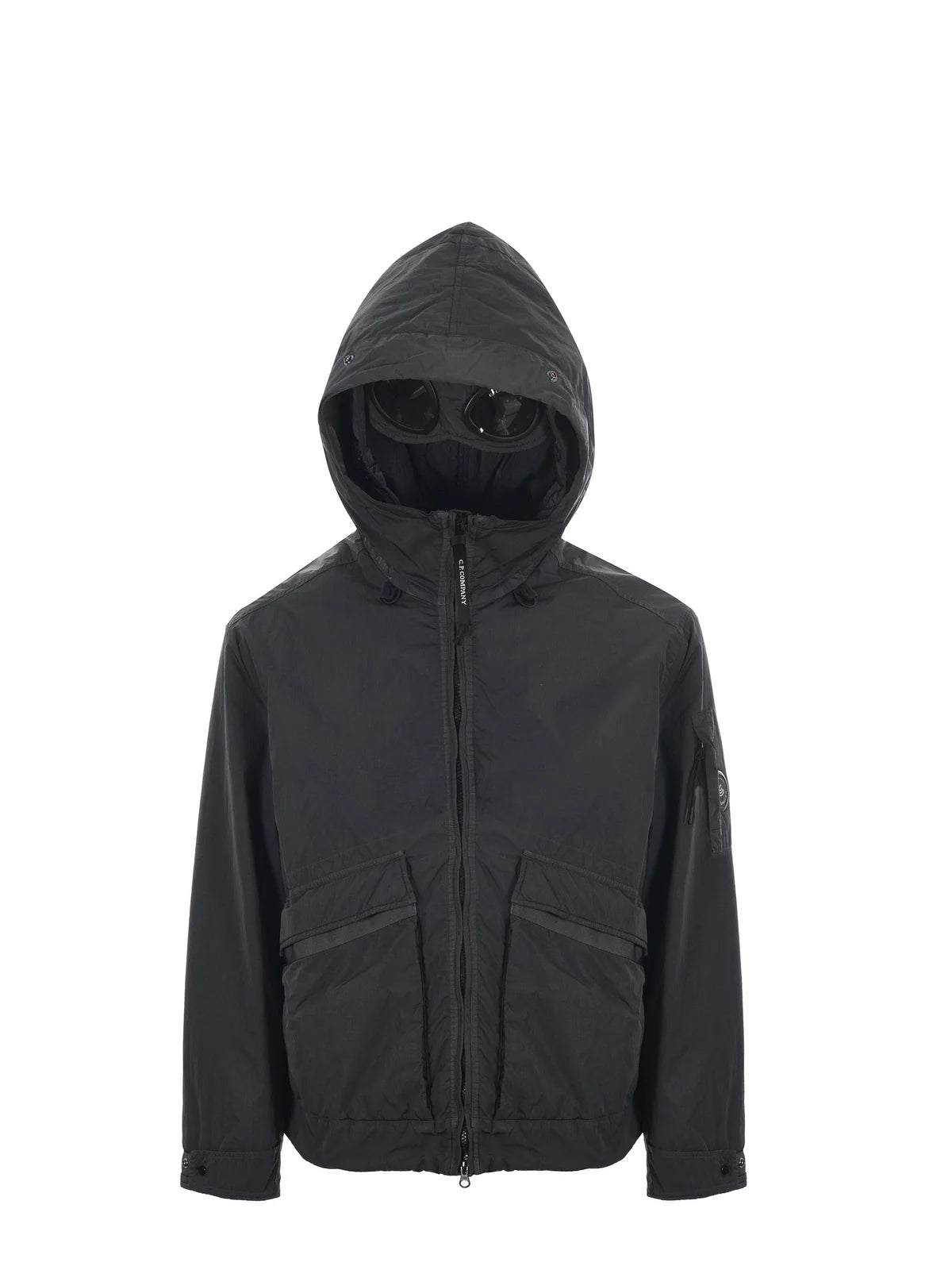 C.P. Company – Heavy Chrome-R Padded Goggle Jacket – Black