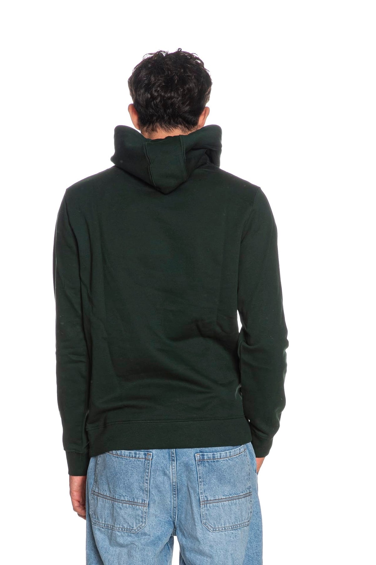 Lyle & Scott – Brushback Pullover Hoodie – Dark Green