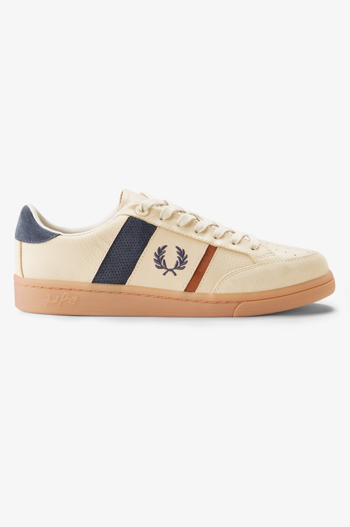 Fred Perry B725 Leather/Suede Oatmeal