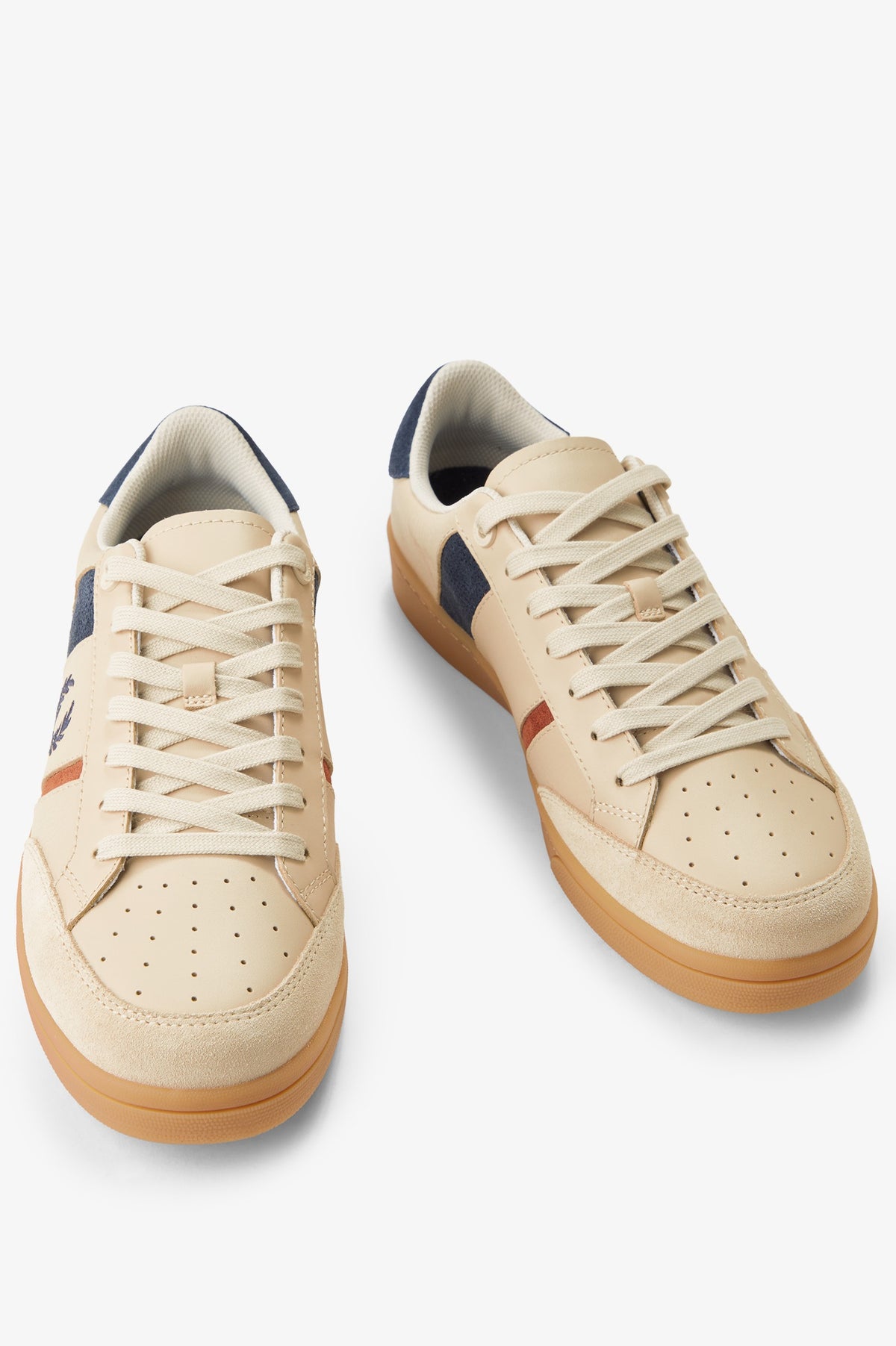Fred Perry B725 Leather/Suede Oatmeal