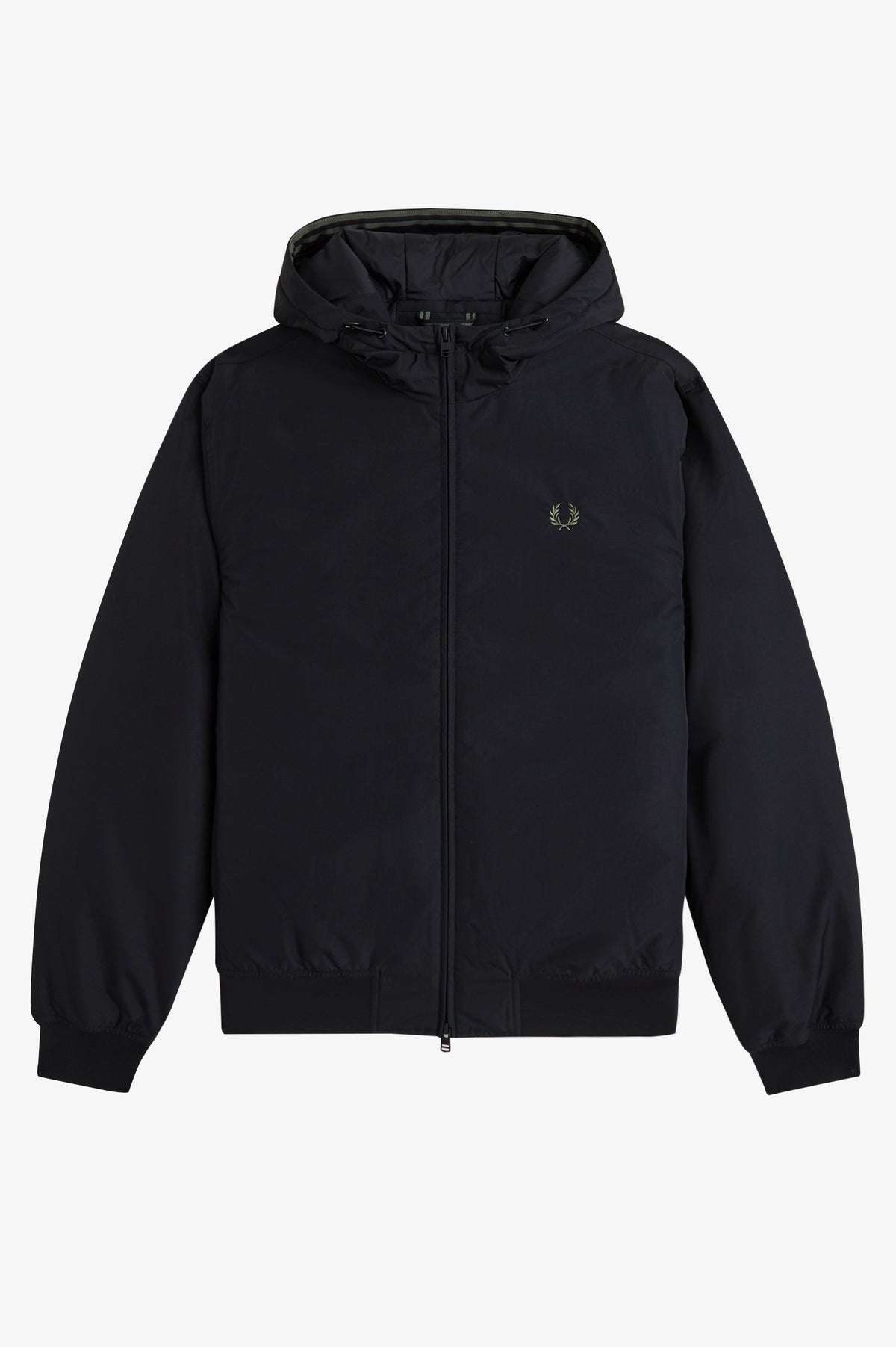 Fred Perry Hooded Brentham Jacket Black