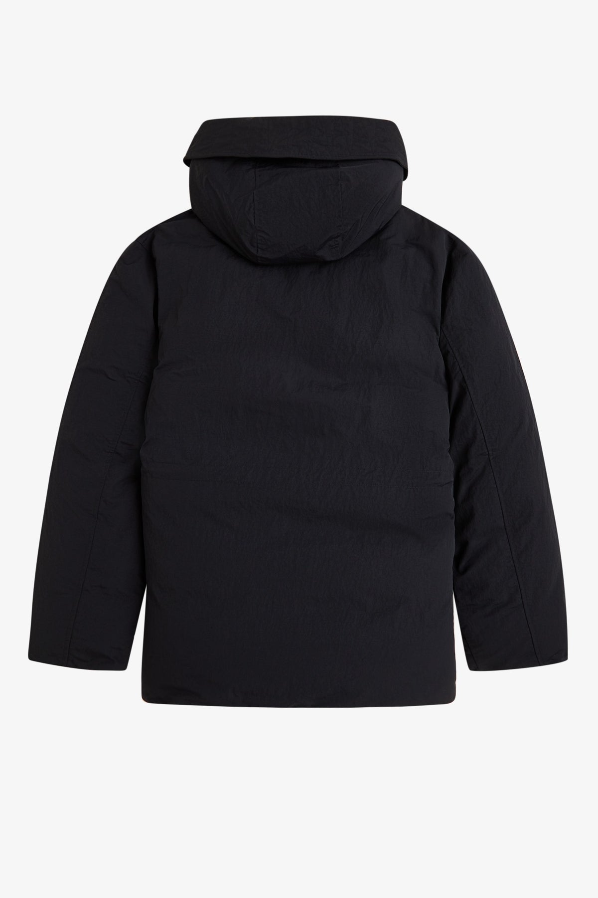 Fred Perry Padded Patch Pocket Parka Black