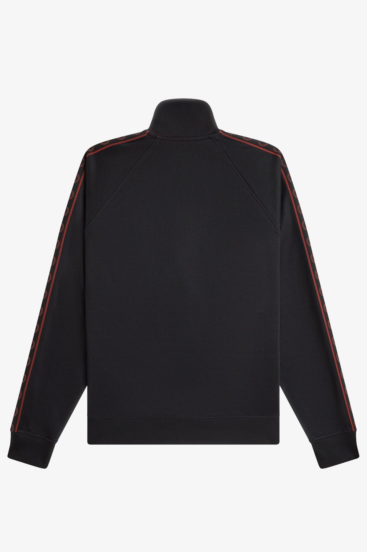 Fred Perry Contrast Tape Track Jacket Black