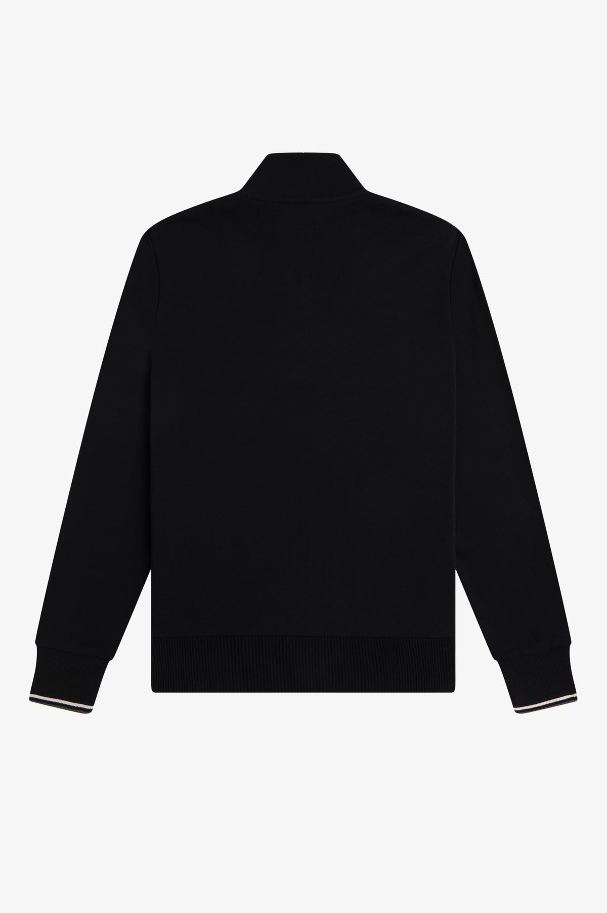 Fred Perry Half Zip Sweatshirt Black