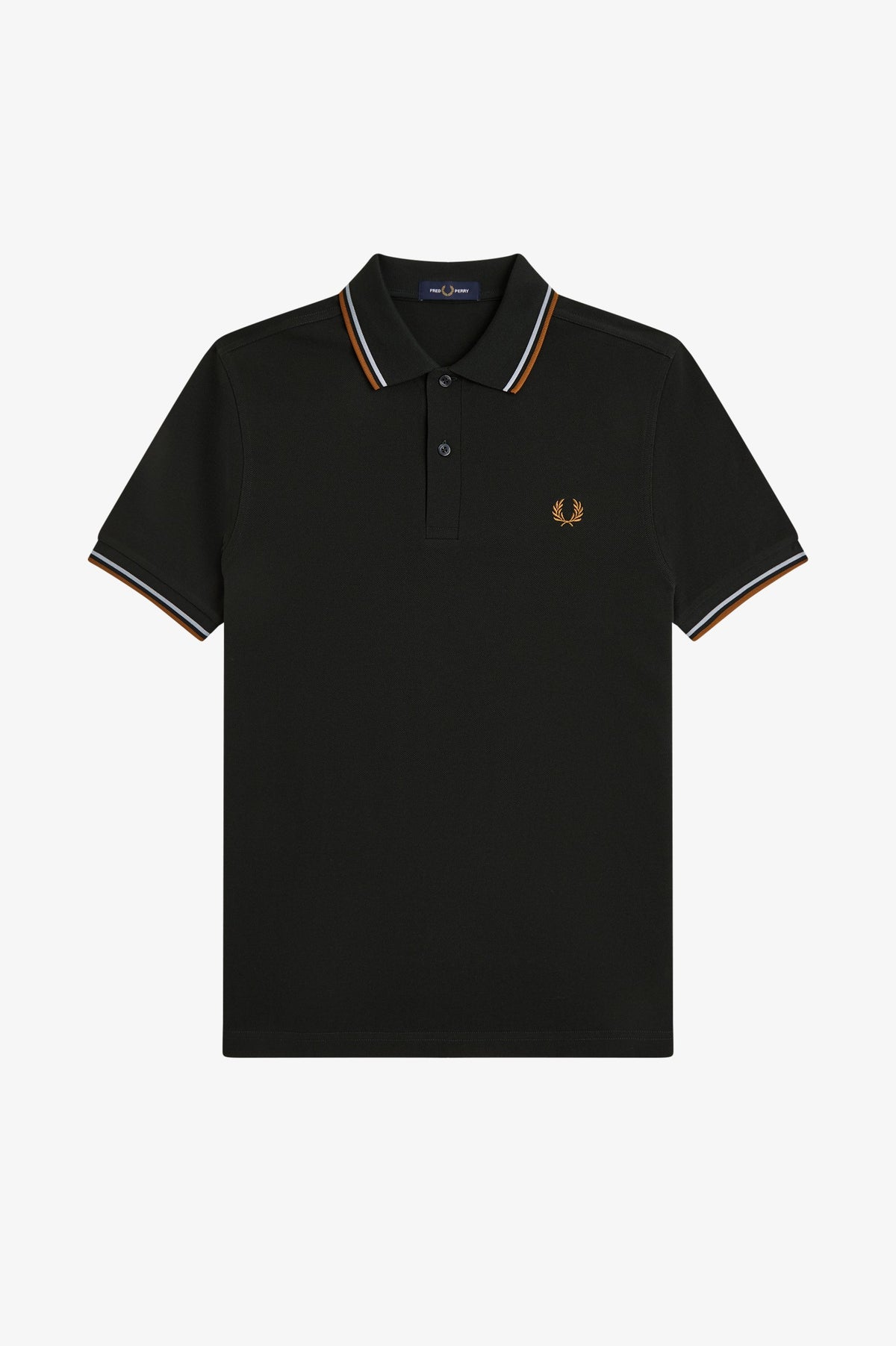 Fred Perry Twin Tipped Shirt M3600 Night Green