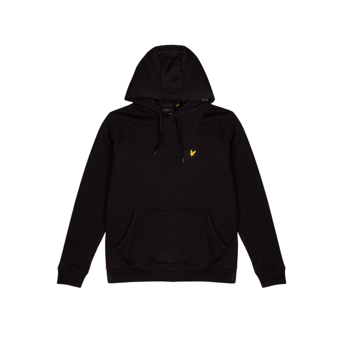 Lyle & Scott – Brushback Pullover Hoodie – Jet Black