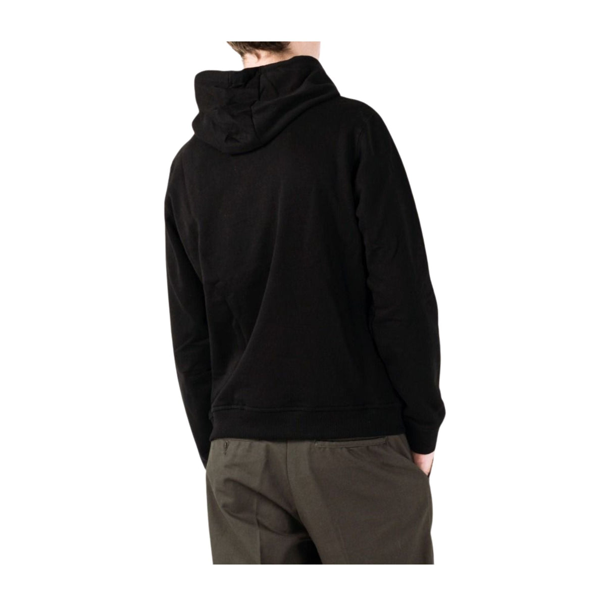 Lyle & Scott – Brushback Pullover Hoodie – Jet Black