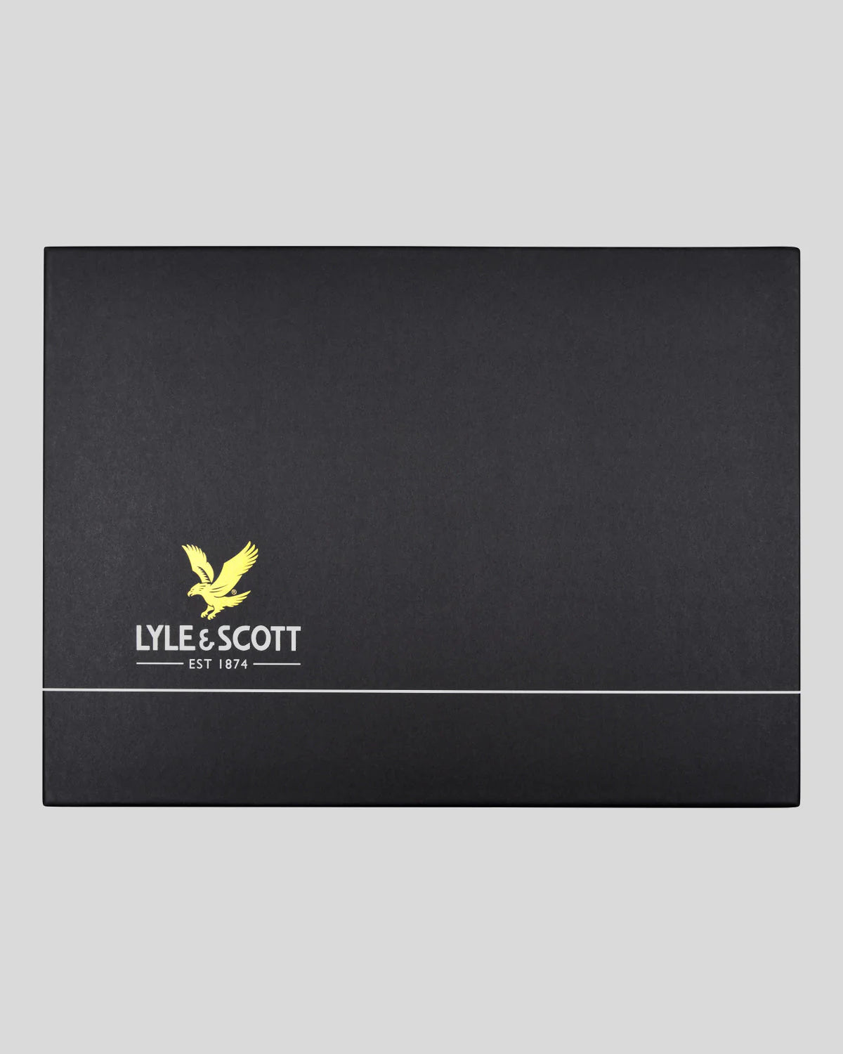 Checked Scarf and Beanie Gift Set Lyle & Scott Dark Navy