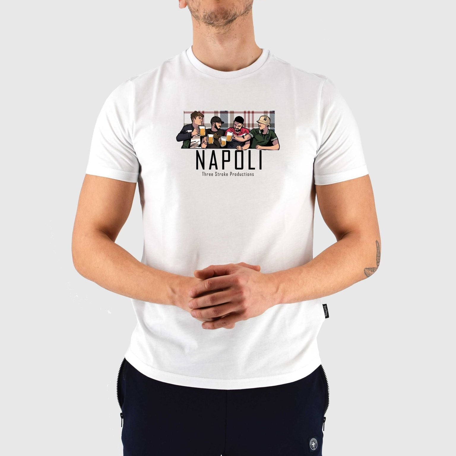 T-Shirt City Series Napoli - Three Stroke Production