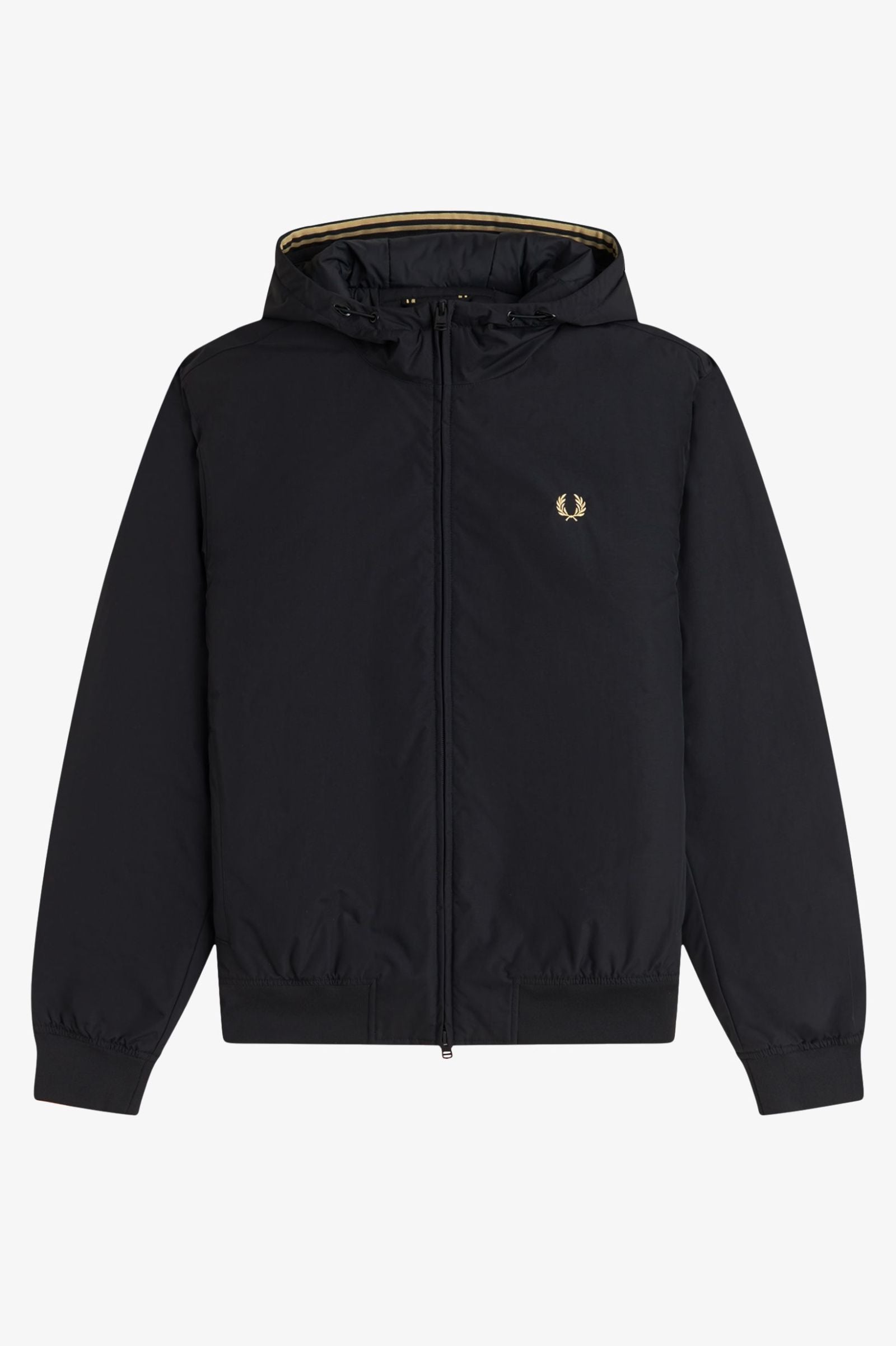 Hooded Brentham Jacket Fred Perry AW25 - Black