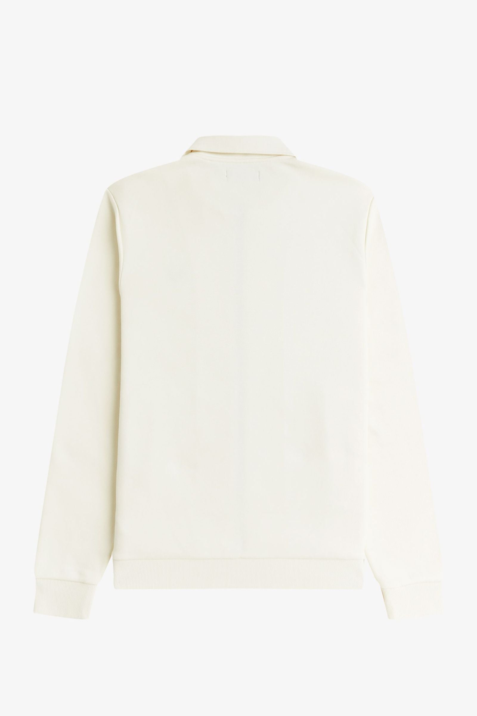 Zip Through Collared Sweatshirt Fred Perry AW25 - Ecru