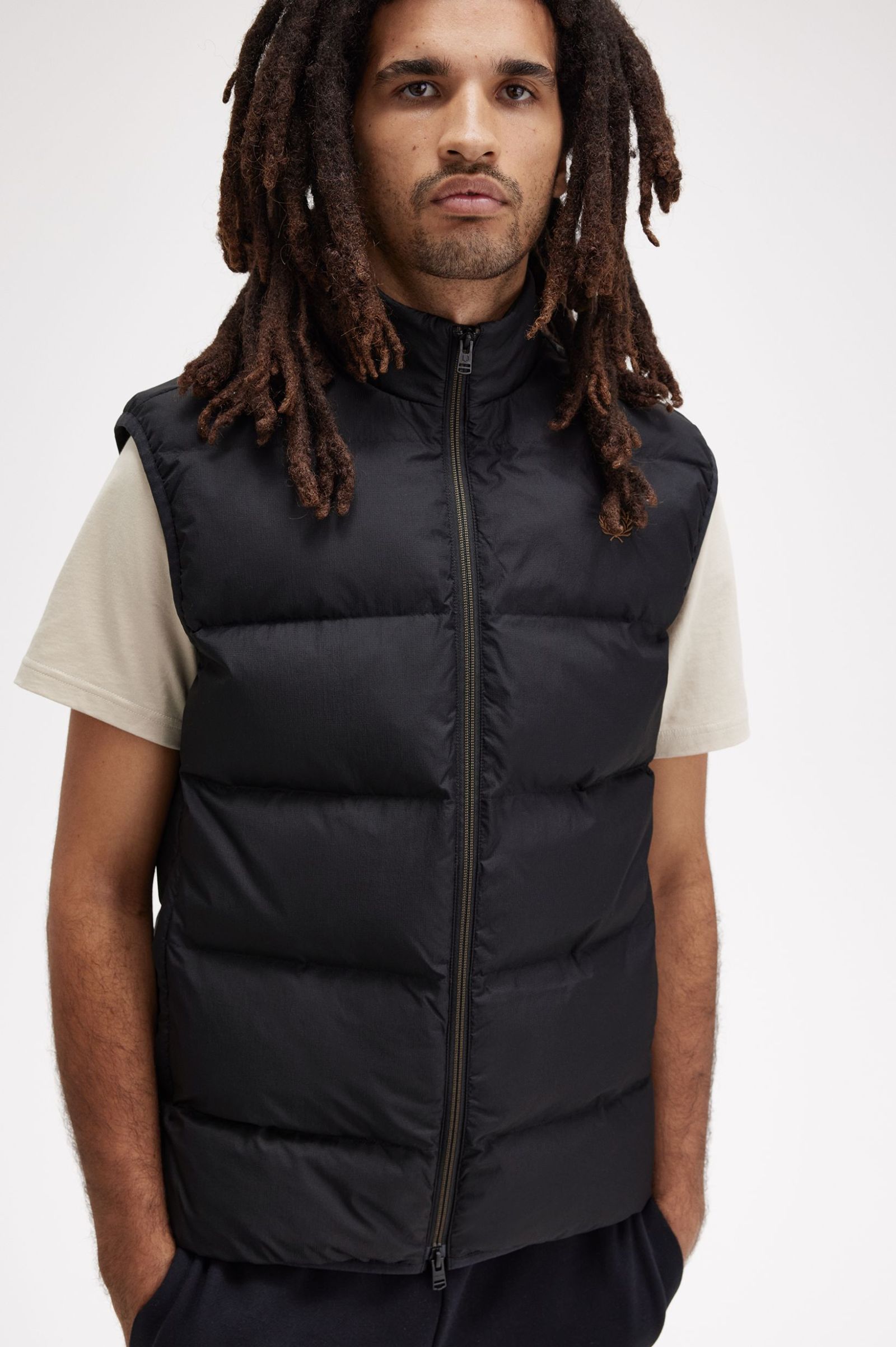 FP Insulated Gilet Fred Perry - Black