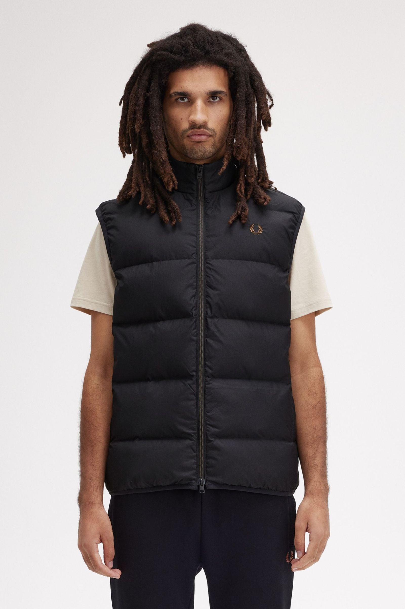 FP Insulated Gilet Fred Perry - Black