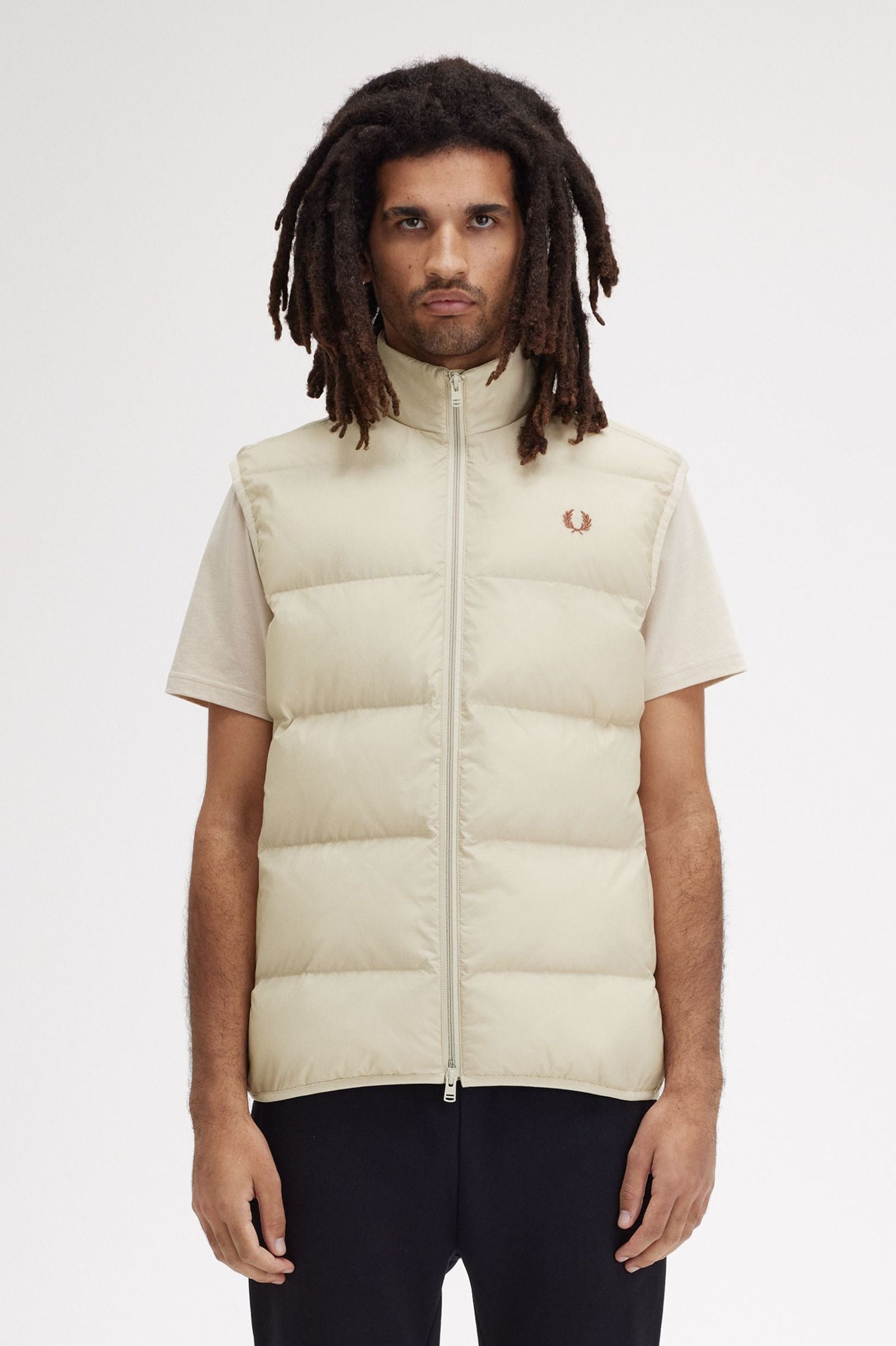 FP Insulated Gilet Fred Perry - Oatmeal