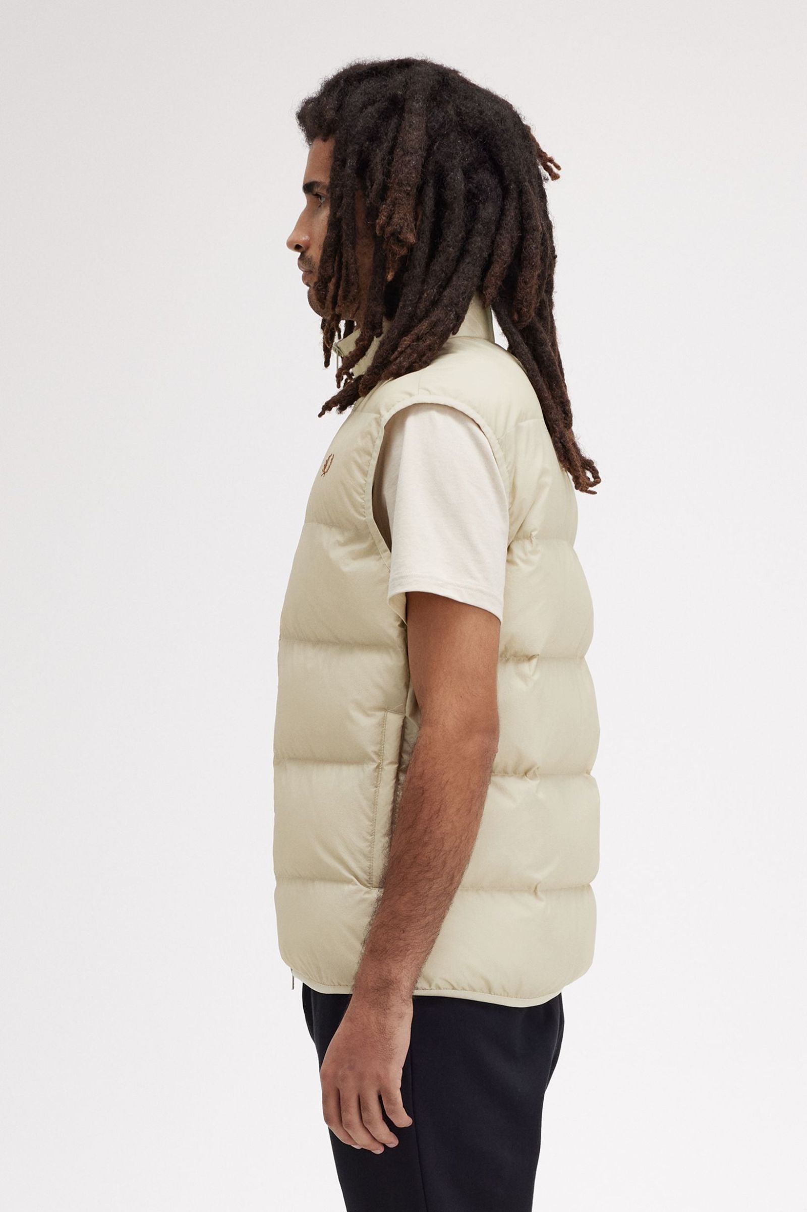 FP Insulated Gilet Fred Perry - Oatmeal