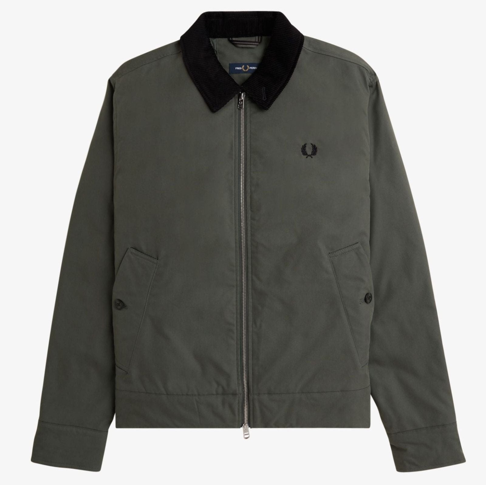 FP The Caban Jacket Fred Perry - Field Green