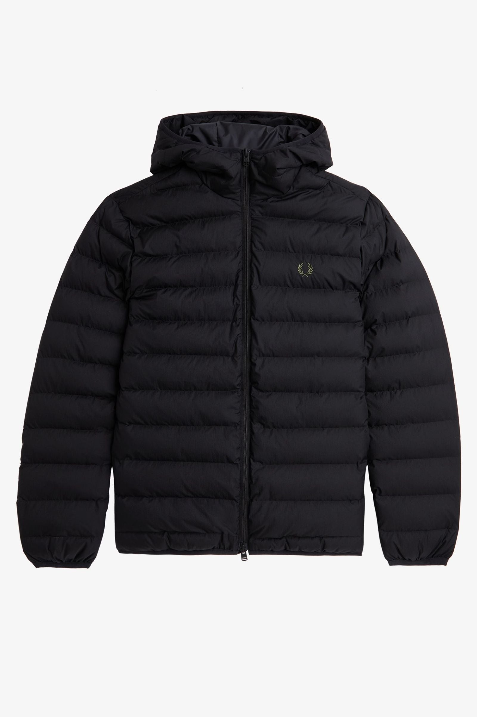 FP Hooded Insulated Jacket Fred Perry - Black