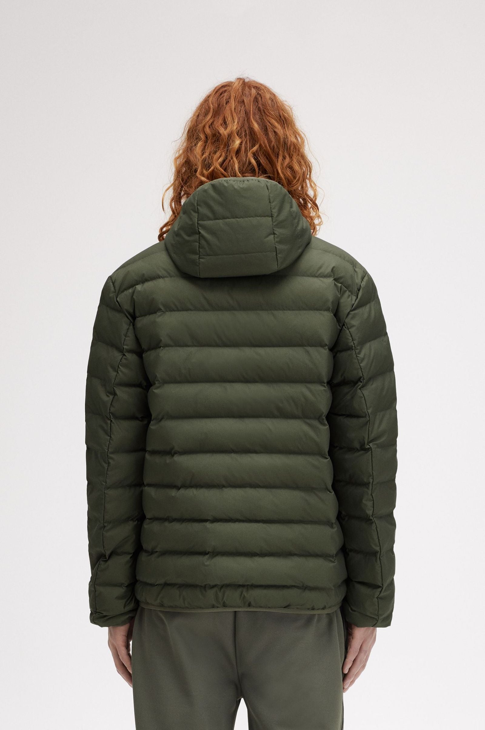 FP Hooded Insulated Jacket Fred Perry - Laurel Wreath Green