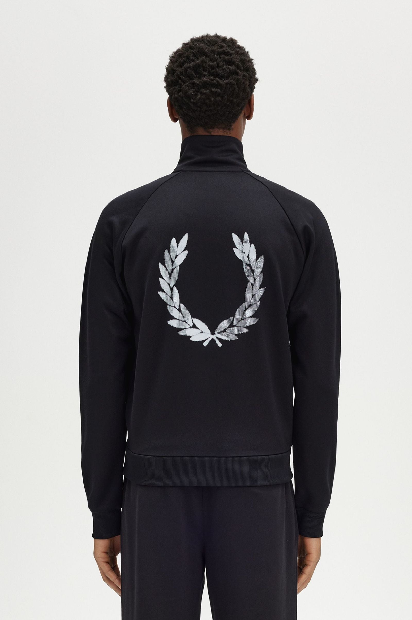 FP Advantage Perry Track Jacket Fred Perry - Black