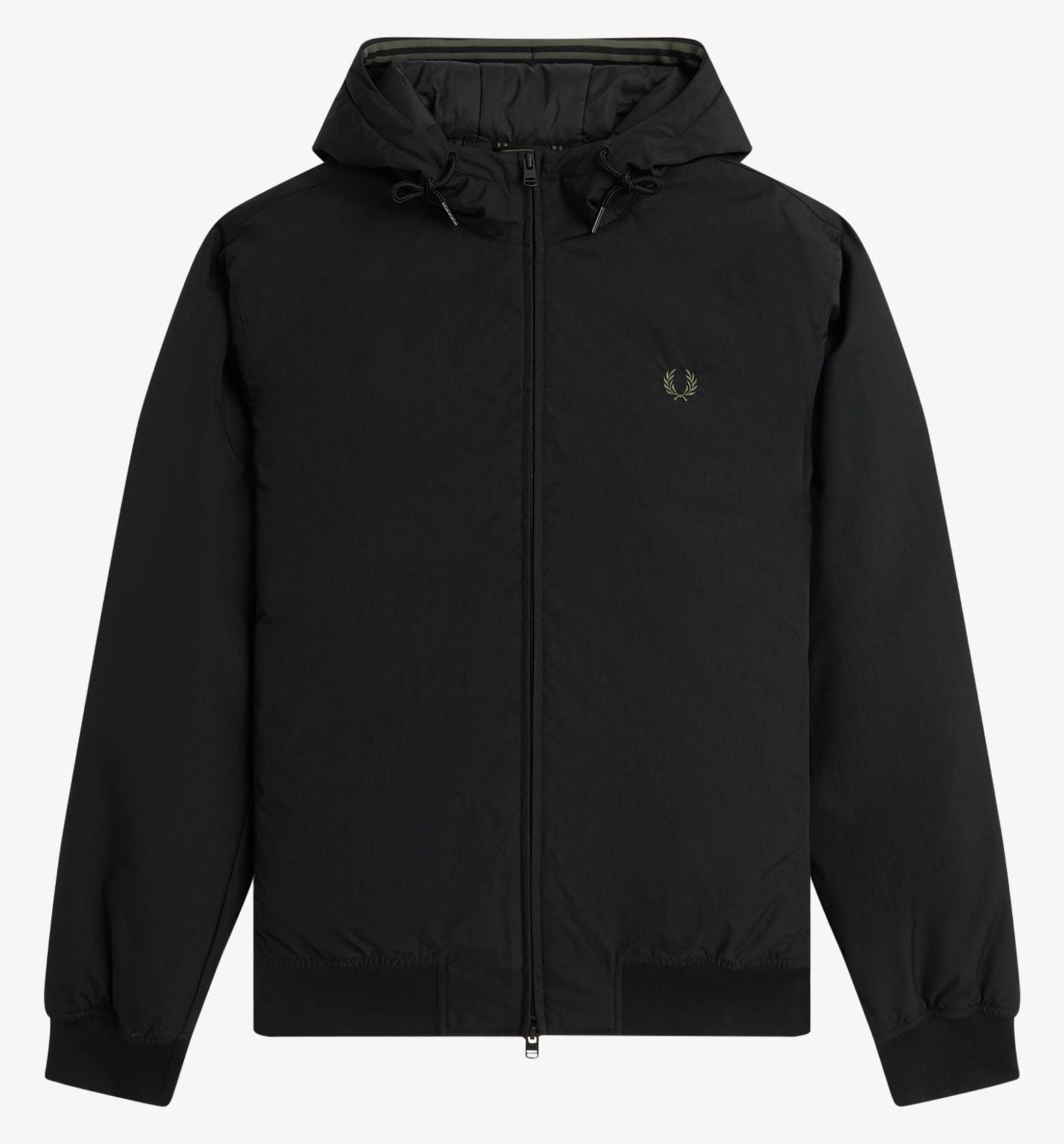 FP The Hooded Brentham Jacket Fred Perry - Black