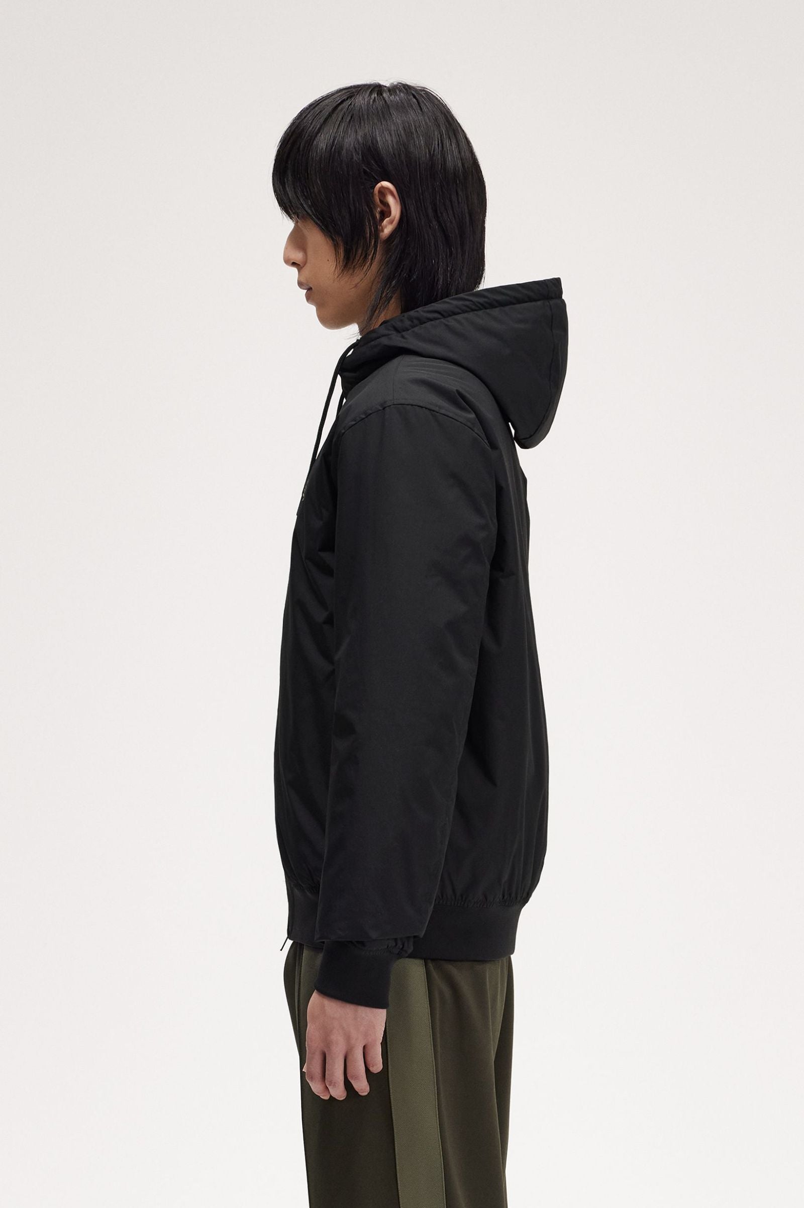 FP The Hooded Brentham Jacket Fred Perry - Black