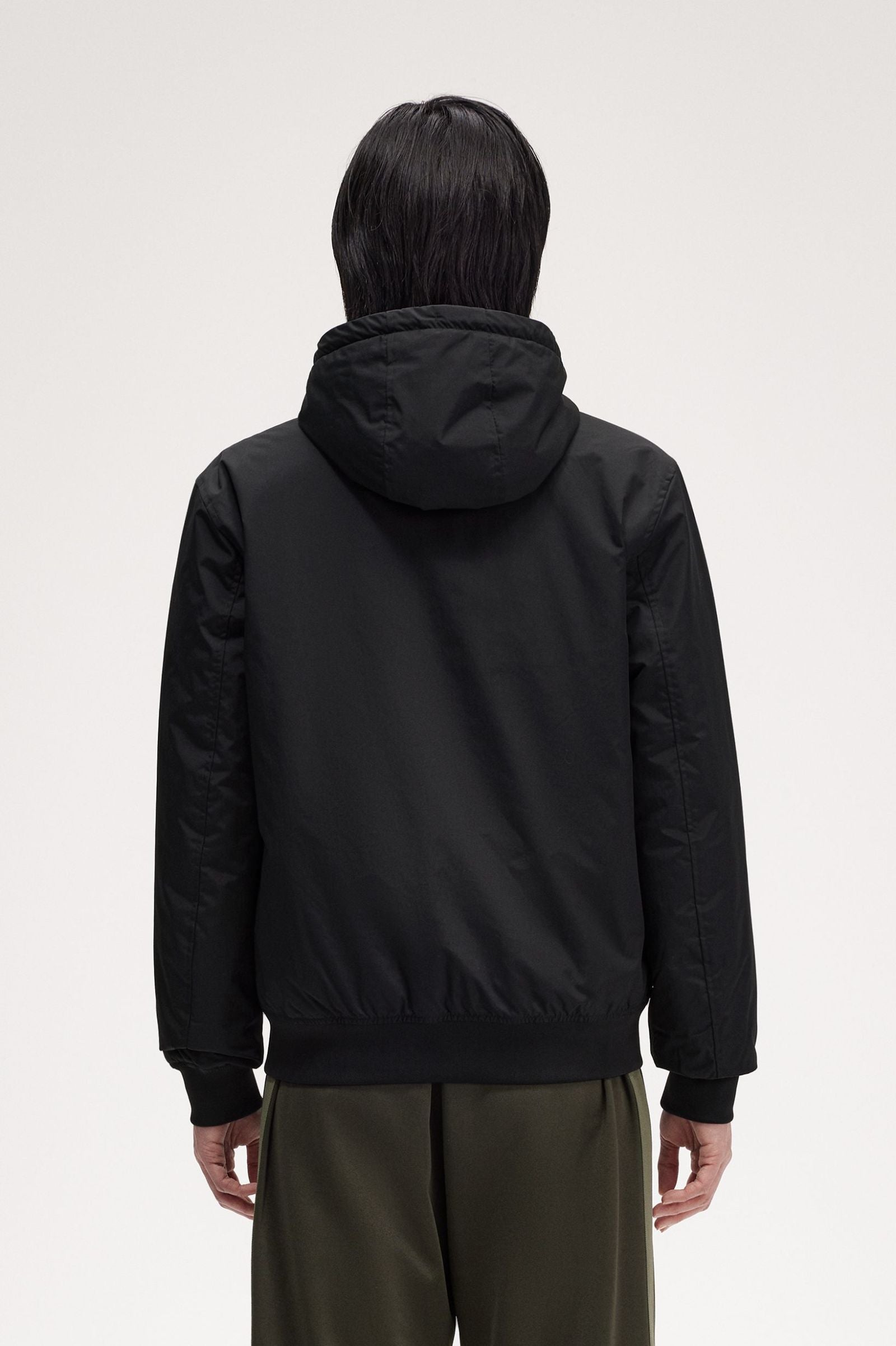 FP The Hooded Brentham Jacket Fred Perry - Black