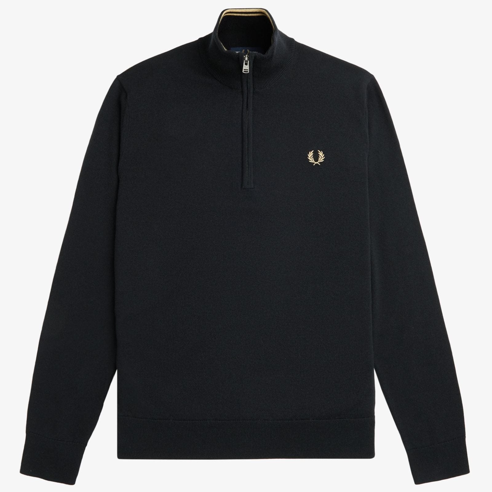 FP Classic Half Zip Jumper Fred Perry - Black