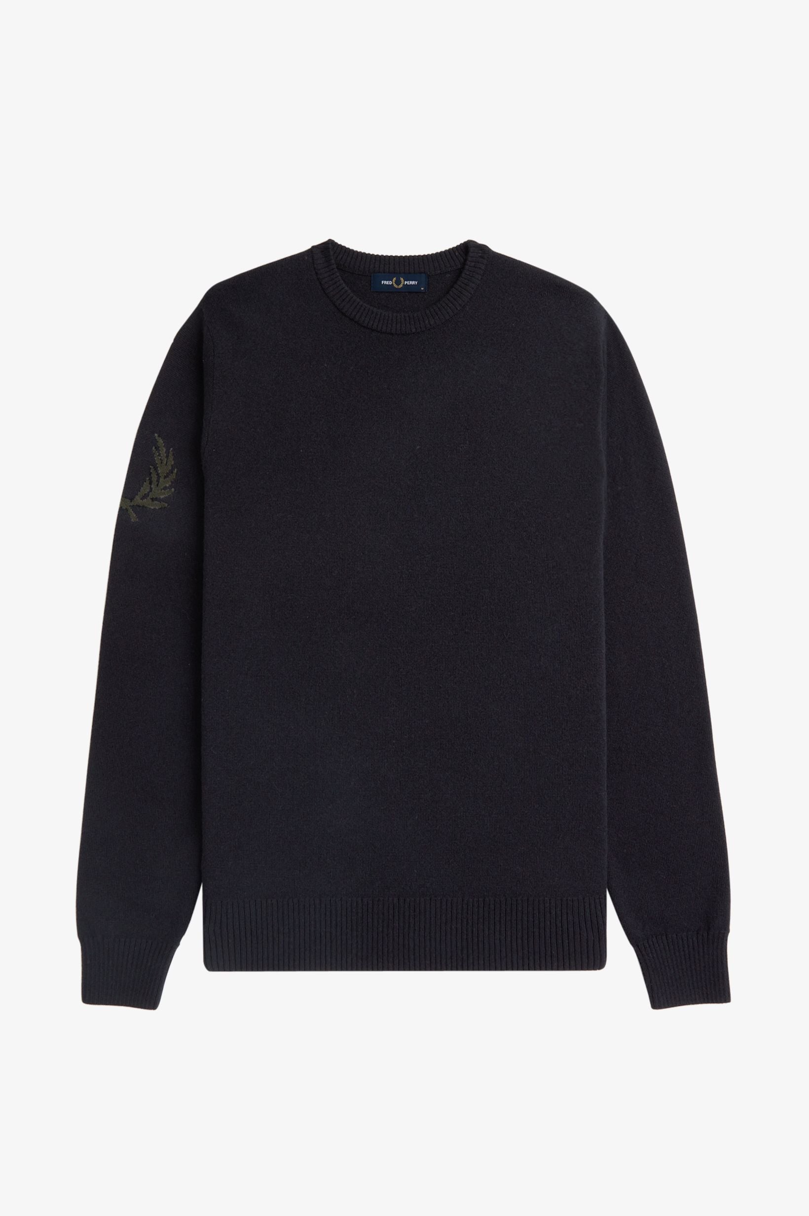 FP Laurel Wreath Jumper Fred Perry - Black