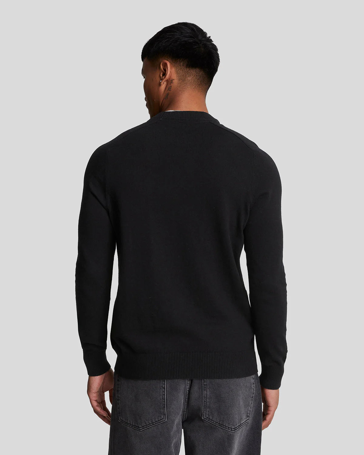 Tartan Jumper Lyle & Scott - Jet Black