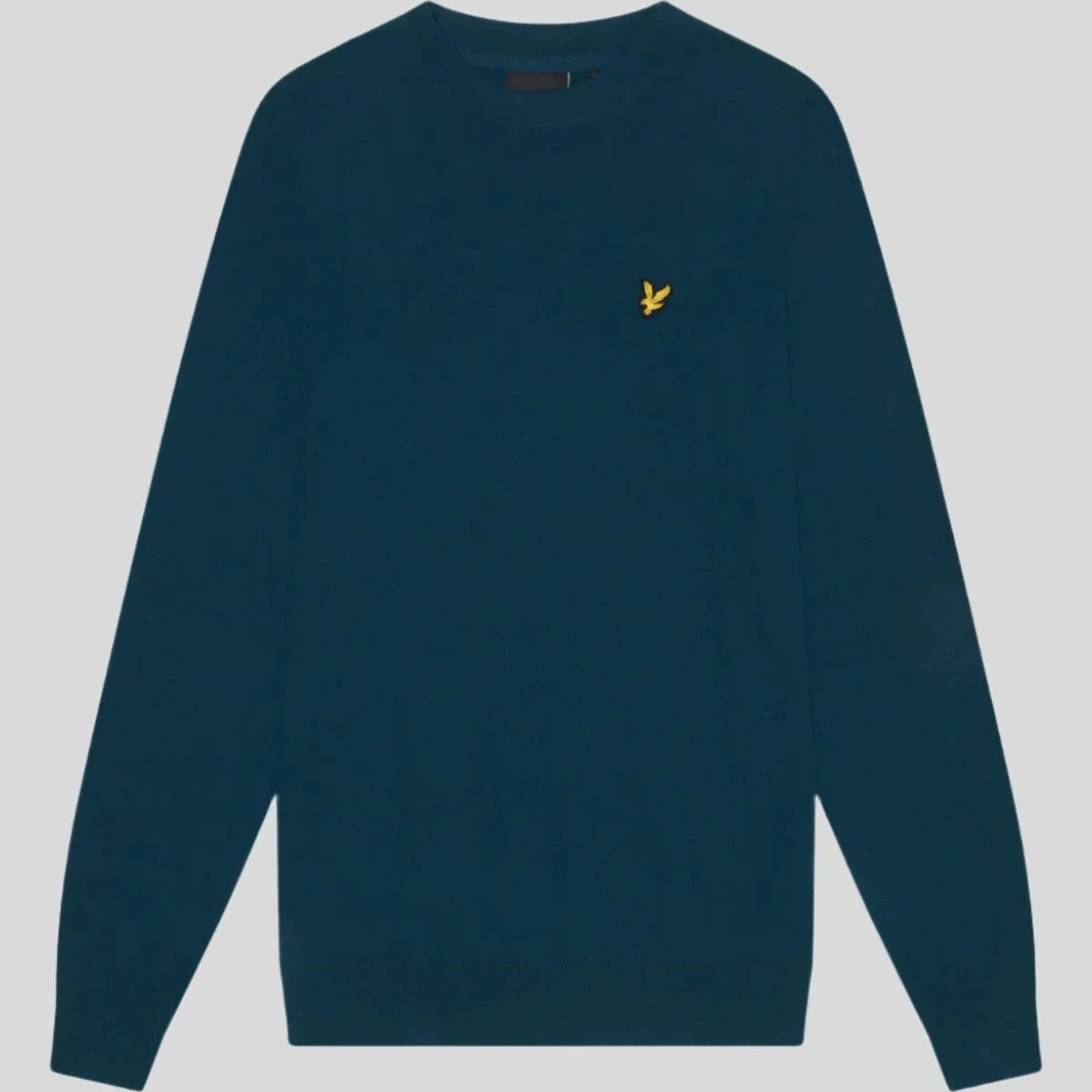 Cotton Merino Crew Neck Jumper Lyle & Scott - Apres Navy