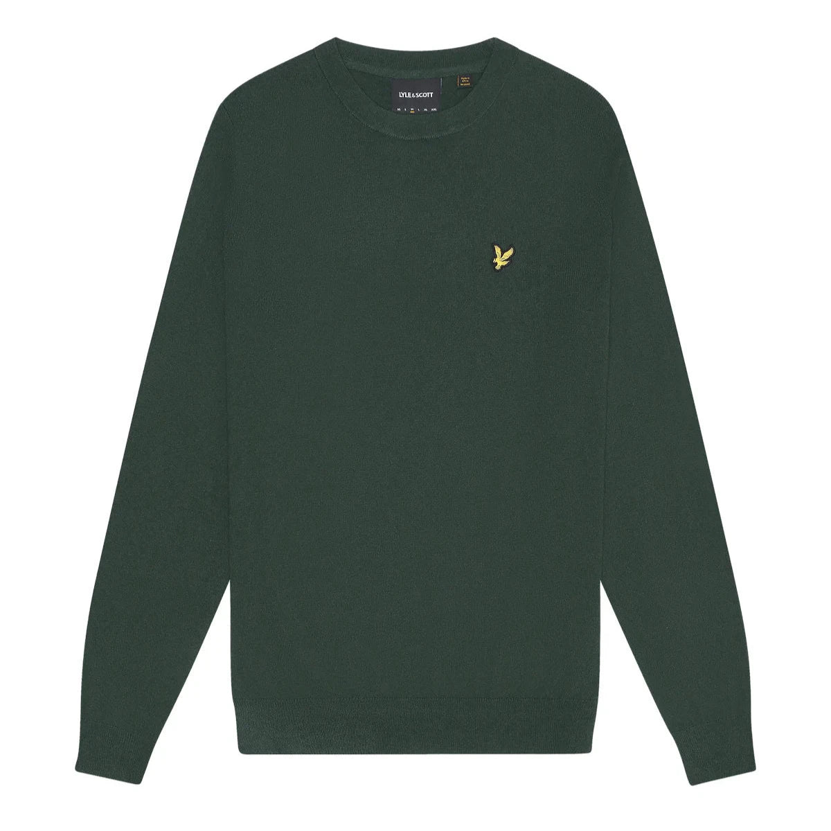 Cotton Merino Crew Neck Jumper Lyle & Scott - Argyle Teal