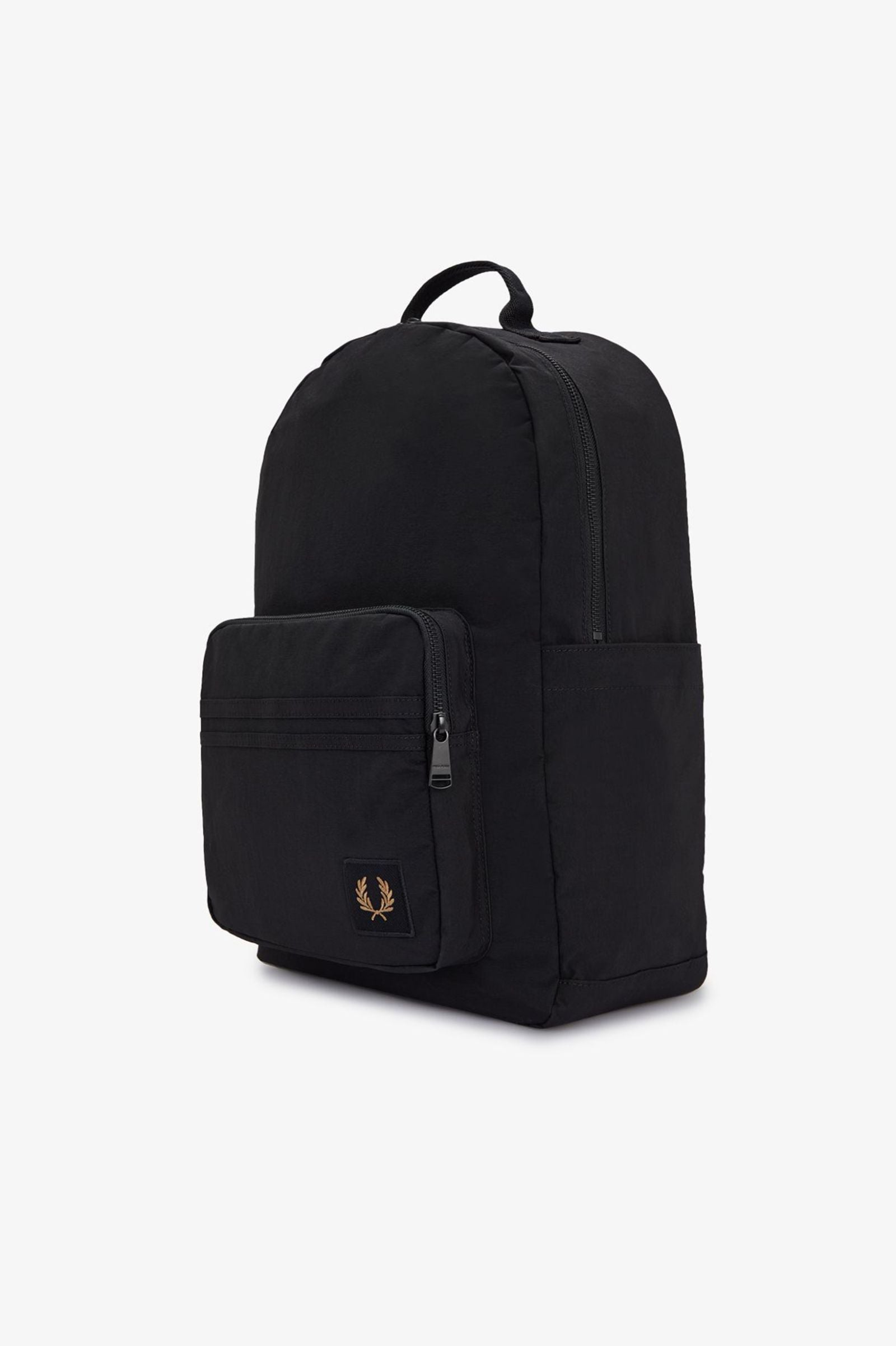 Nylon Badge Backpack Fred Perry AW25 - Black