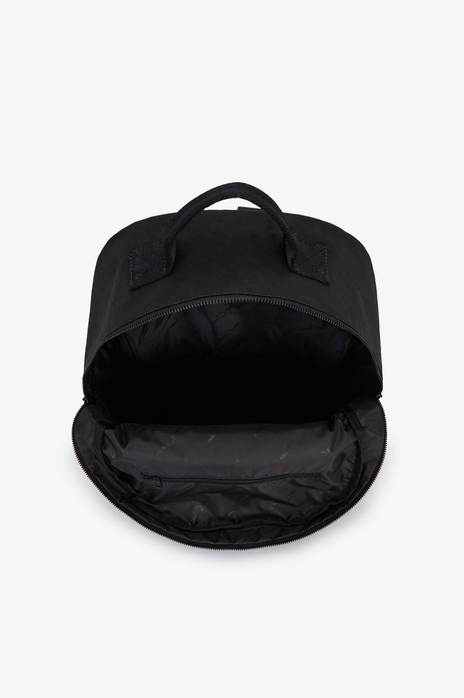 Nylon Badge Backpack Fred Perry AW25 - Black