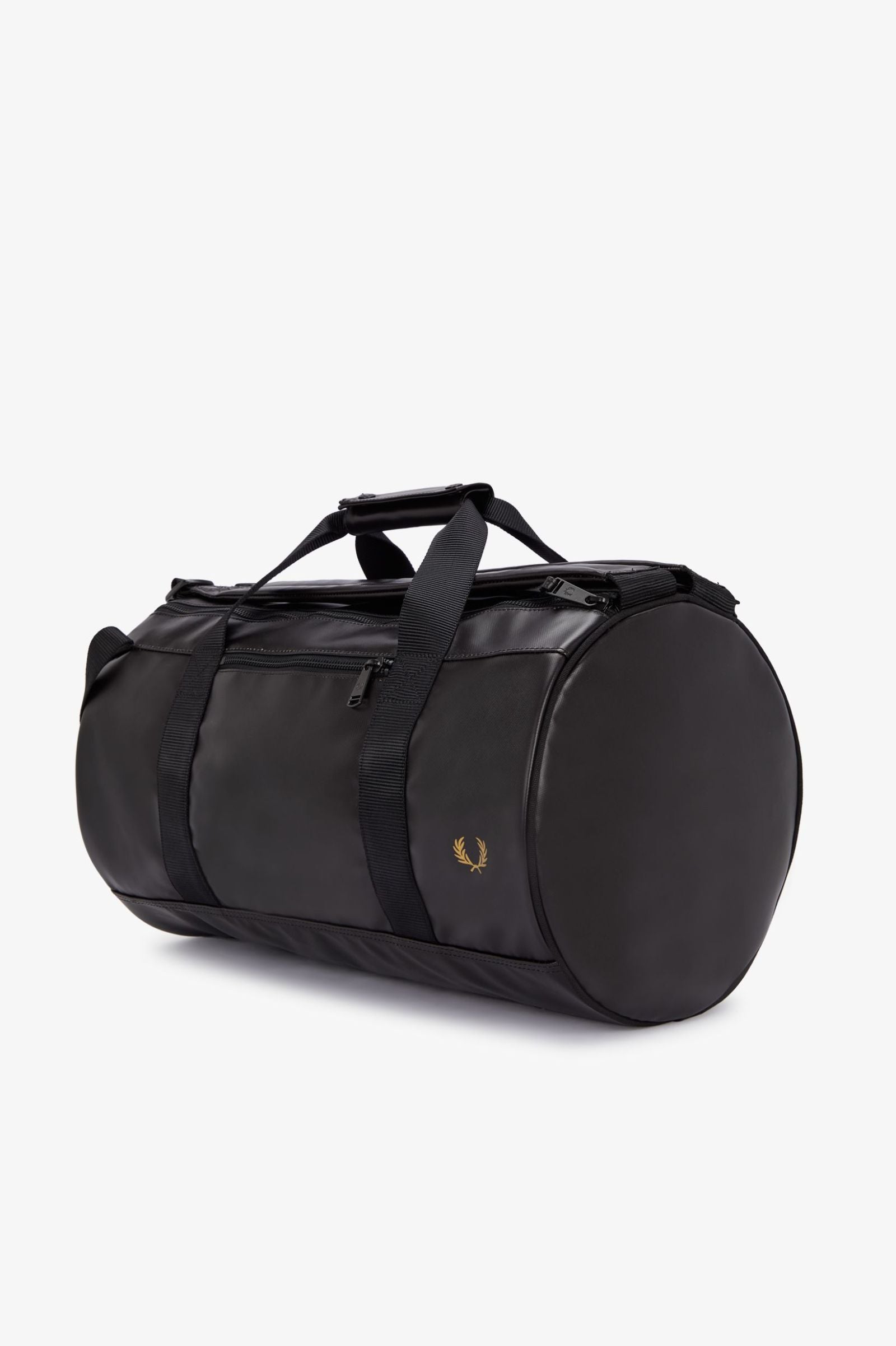 FP Tonal Barrel Backpack Fred Perry -  Black/Gold