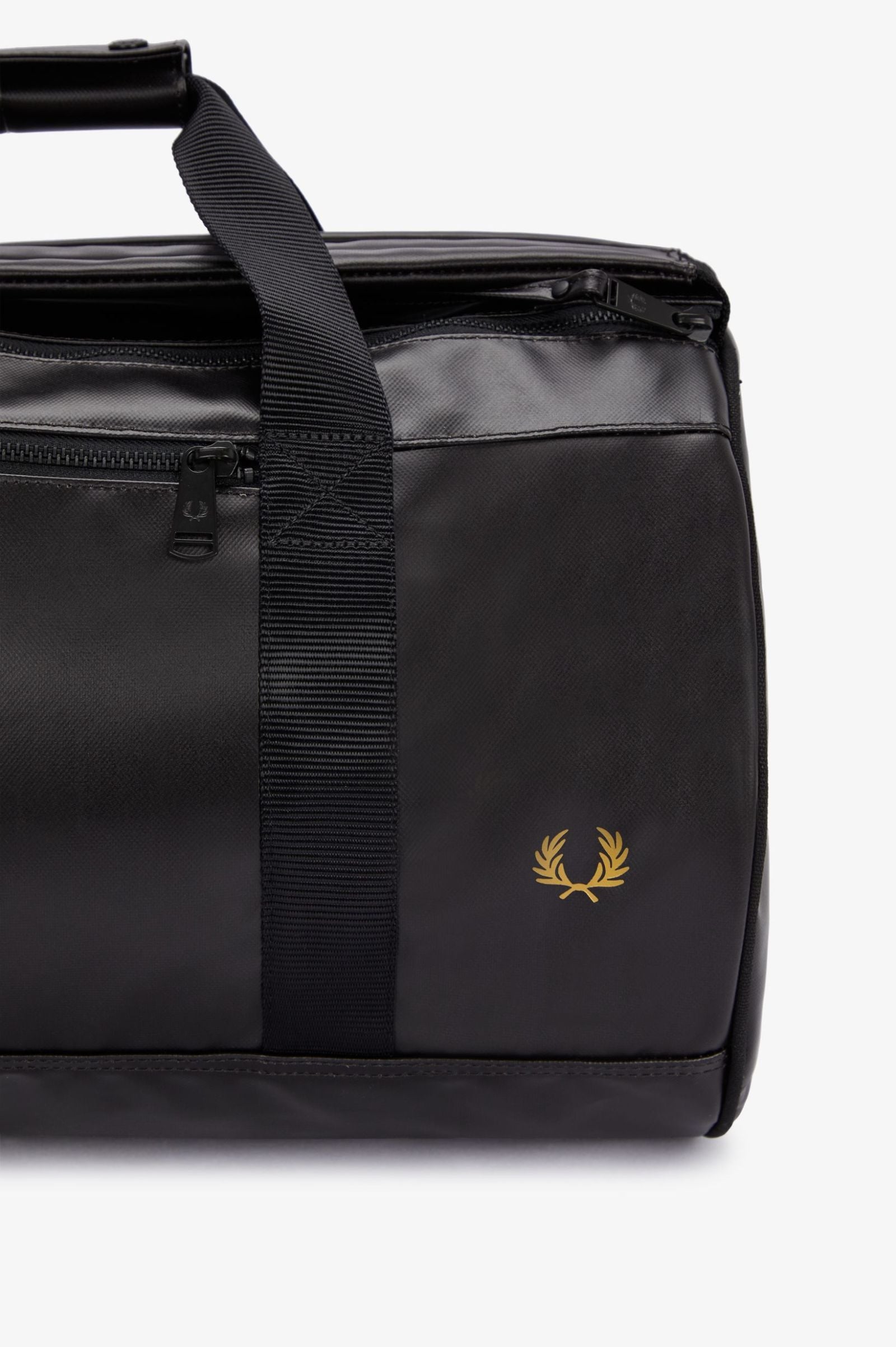 FP Tonal Barrel Backpack Fred Perry -  Black/Gold